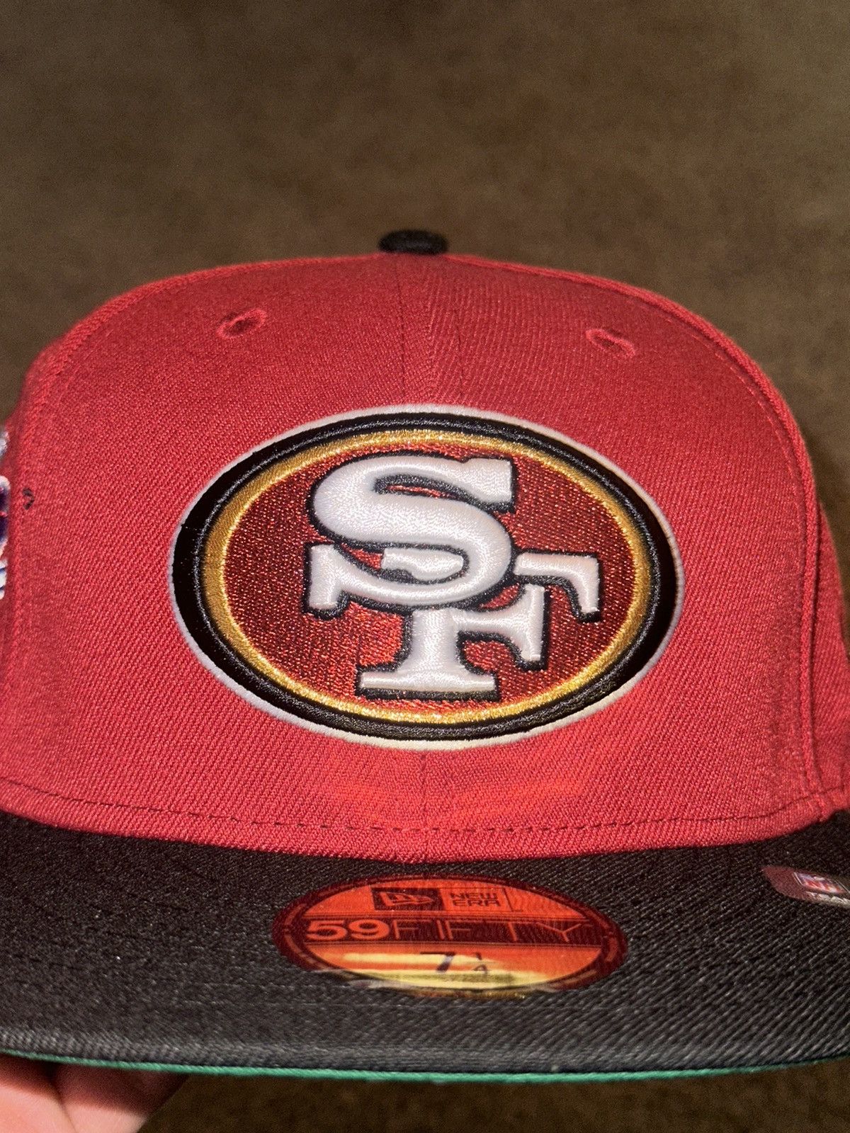 New Era HAT CLUB San Fransisco 49ers Draft Pack Patch Size 7 1/8 Size ONE SIZE - 2 Thumbnail