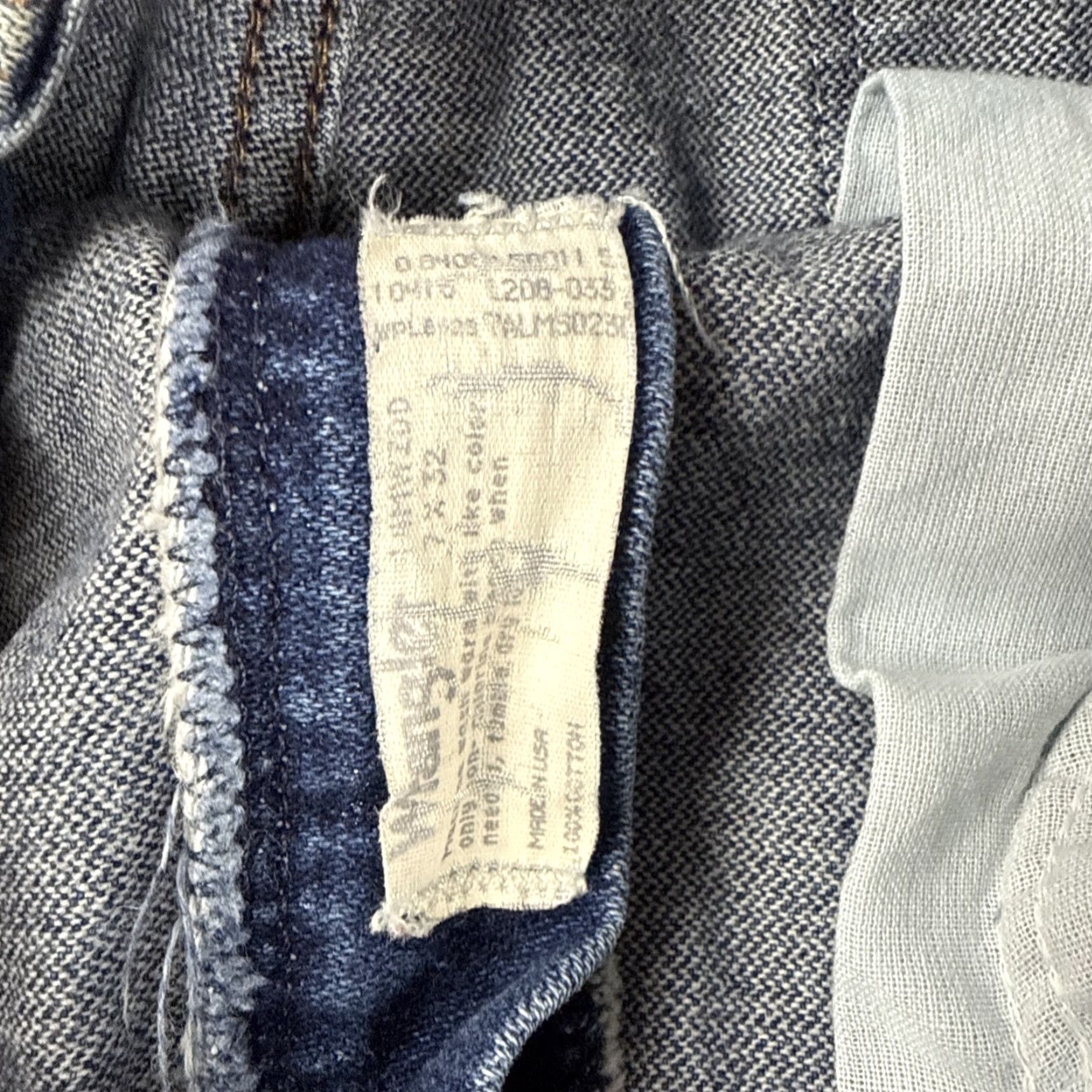 Wrangler VINTAGE Wrangler 14MWZ Jeans Womens 7x32 Blue Cowboy Cut Cowgirl Rodeo Western Y2K Size 28" / US 6 / IT 42 - 2 Thumbnail