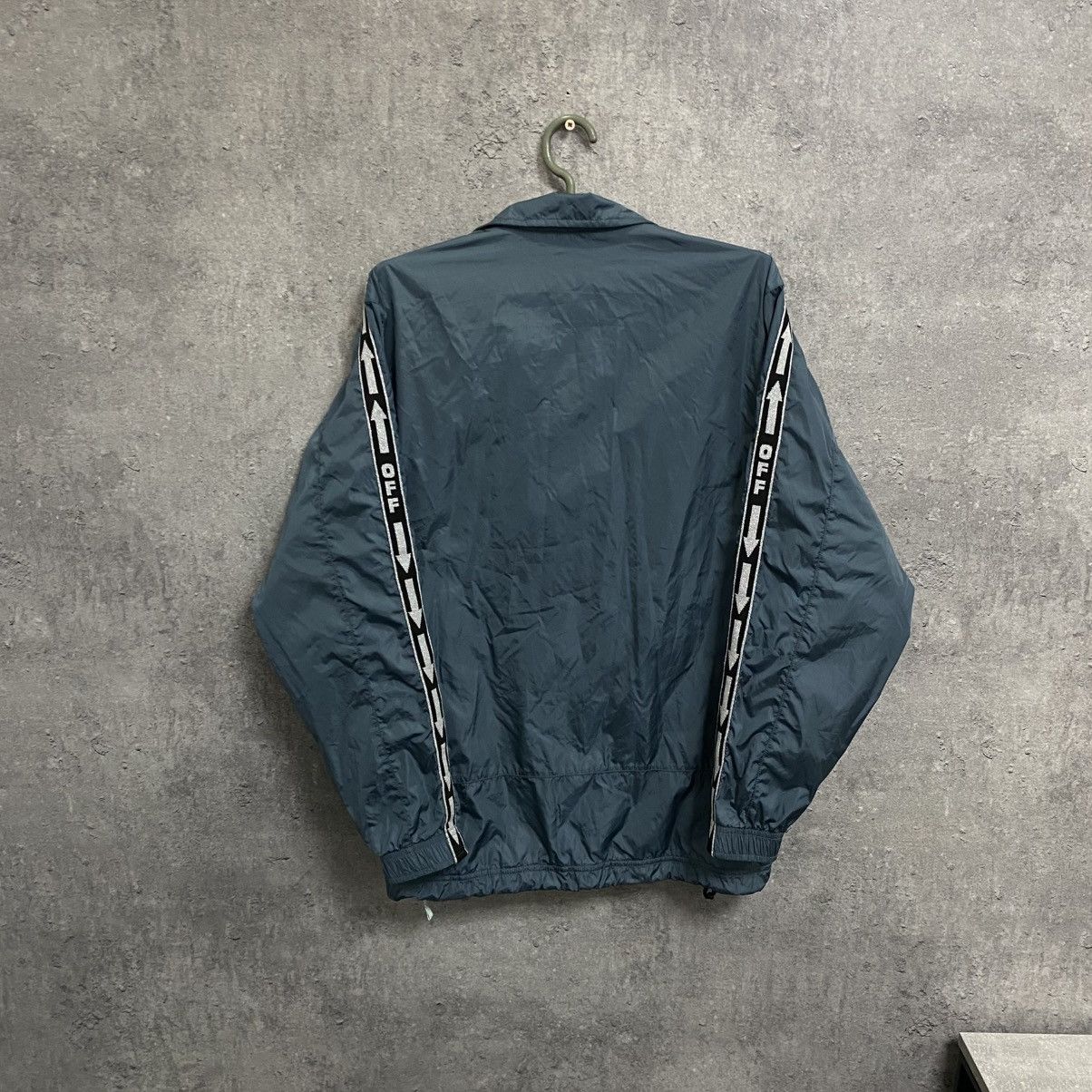Off-White Off White Light Nylon Track Jacket Size US S / EU 44-46 / 1 - 9 Thumbnail