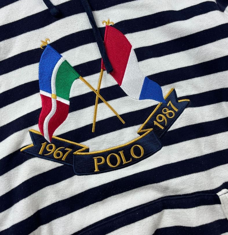 Polo Ralph Lauren Polo Ralph Lauren Cross Flag Sweatshirt XL Size US XL / EU 56 / 4 - 5 Thumbnail