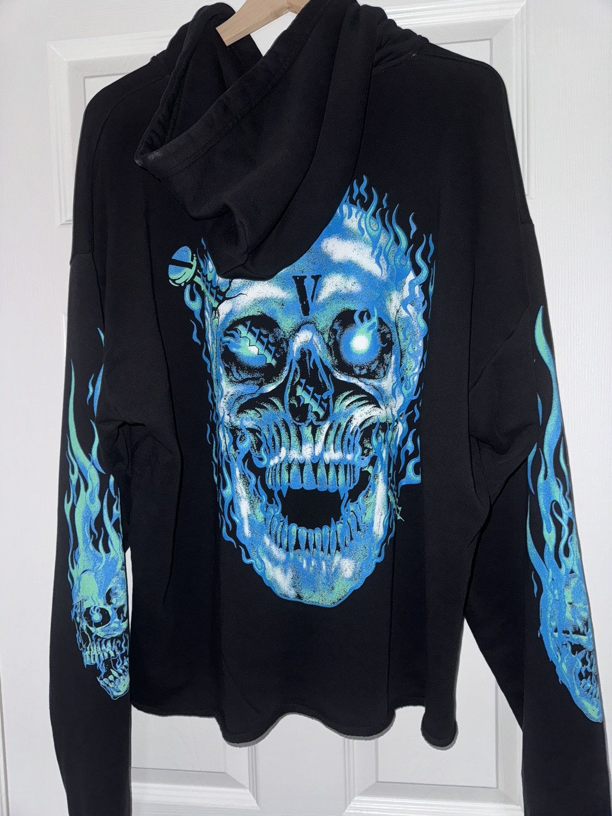 Vlone Vlone Glacier Skull Zip Up Size US L / EU 52-54 / 3 - 4 Thumbnail