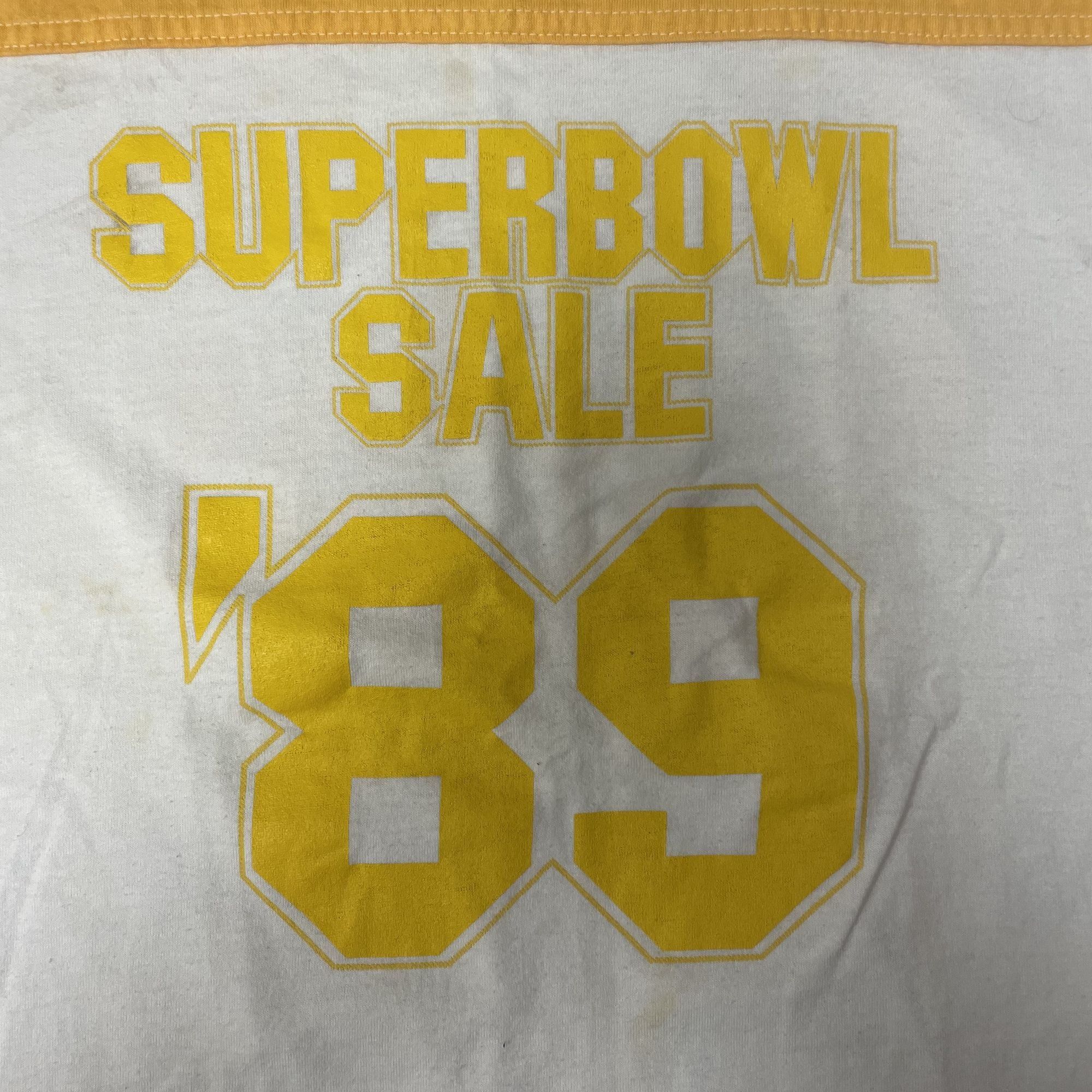 Other Vtg Alore SUPER BOWL Sale ‘89 Don Mealey Chevrolet Ringer Size US L / EU 52-54 / 3 - 5 Thumbnail
