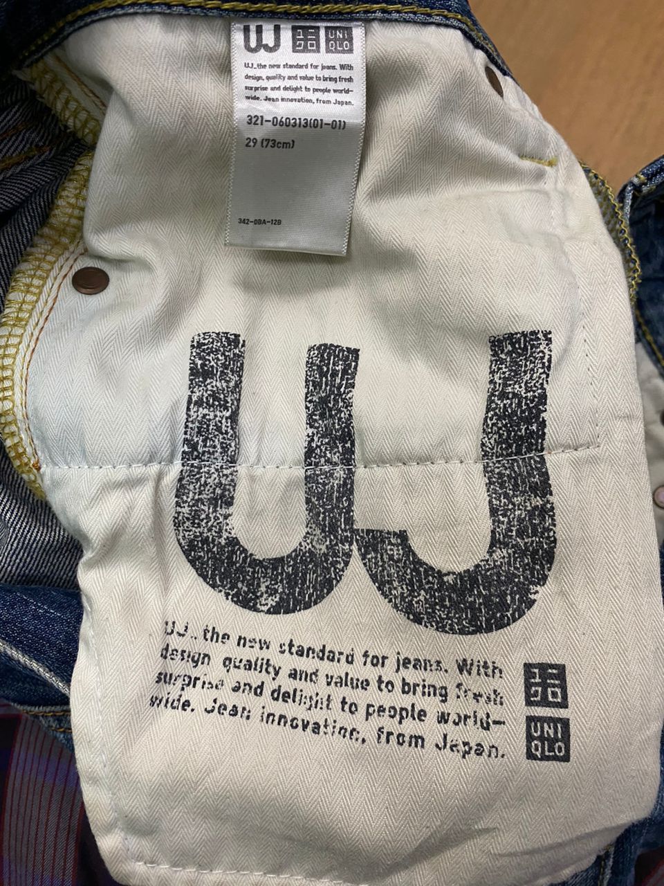 Japanese Brand W30 vintage Uniqlo jeans SS02 Distressed Denim Jeans Size US 30 / EU 46 - 16 Thumbnail