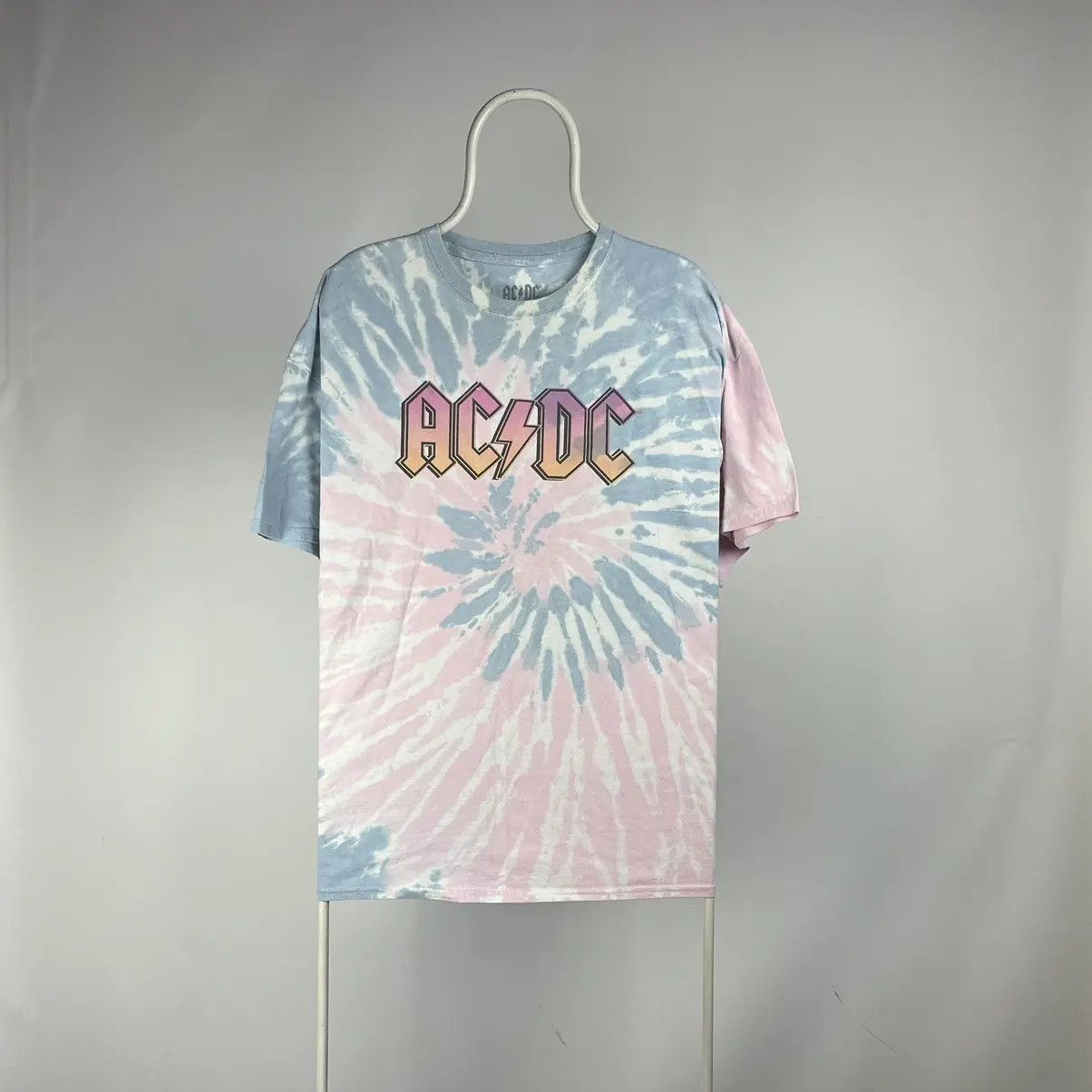AC/DC Ac dc Tshirt rock band style liquid blue size XLarge Size US XL / EU 56 / 4 - 1 Thumbnail
