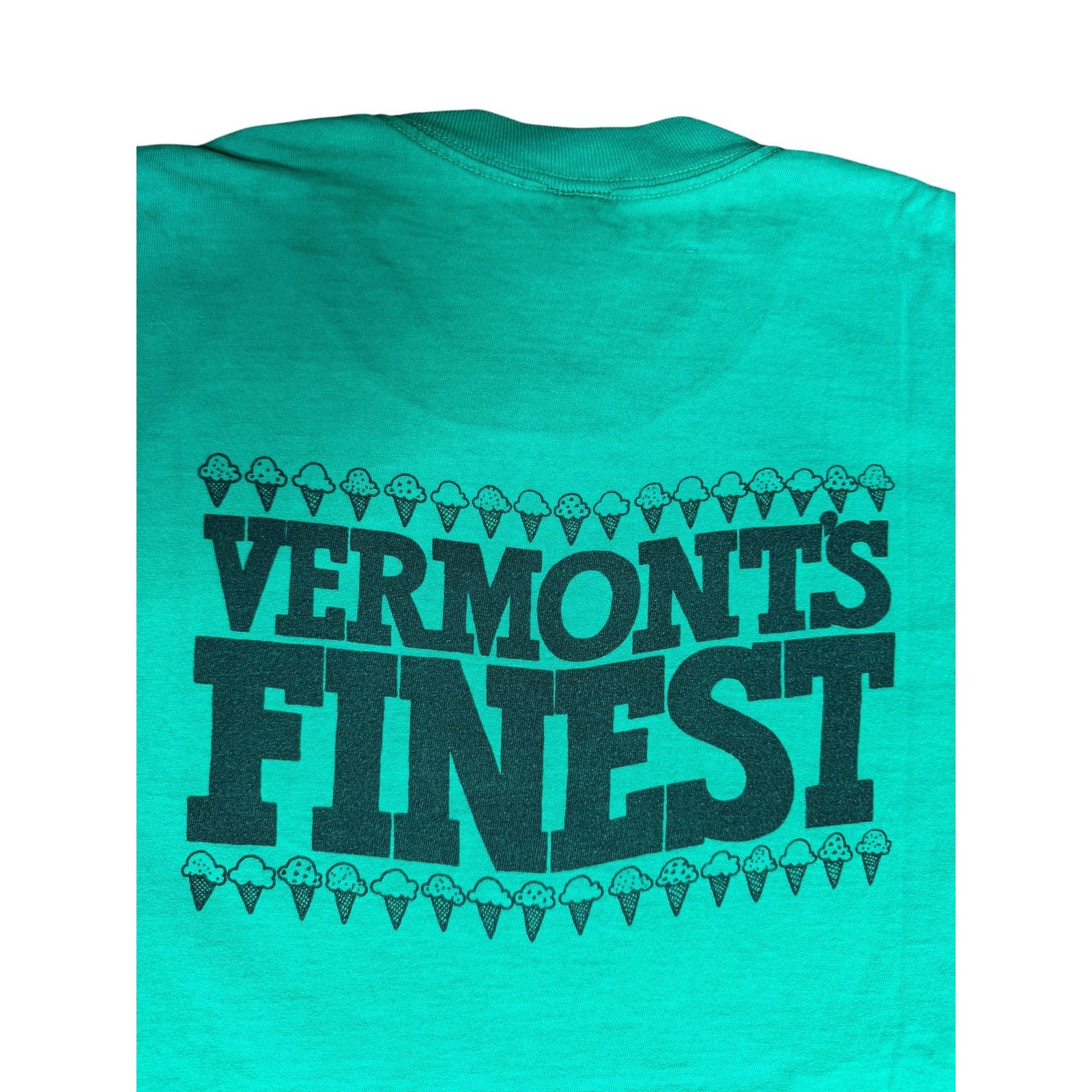 Anvil × Vintage Vintage 90s Ben & Jerry's Ice Cream Vermonts Finest T-Shirt Size US XL / EU 56 / 4 - 4 Thumbnail