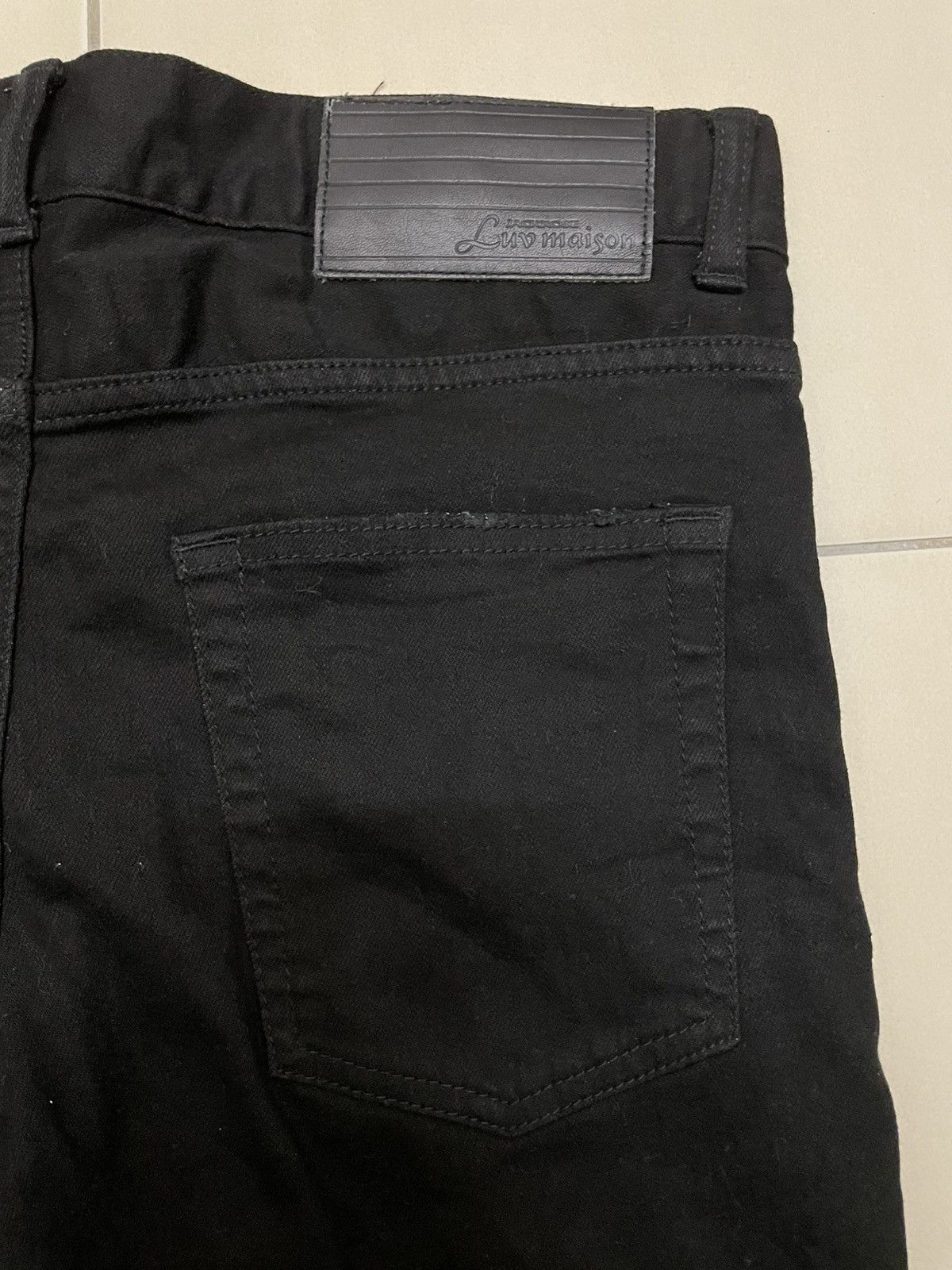 Japanese Brand Jackrose Luv Maison Distressed Jeans Size US 33 - 8 Thumbnail