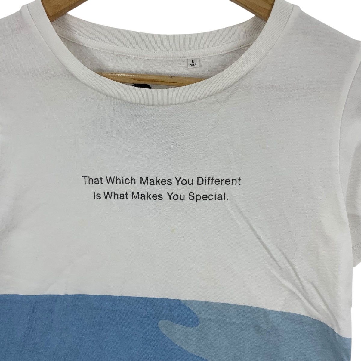 Uniqlo PHARRELL WILLIAMS x UNIQLO Different Special Tee Shirt Top Size L / US 10 / IT 46 - 6 Thumbnail