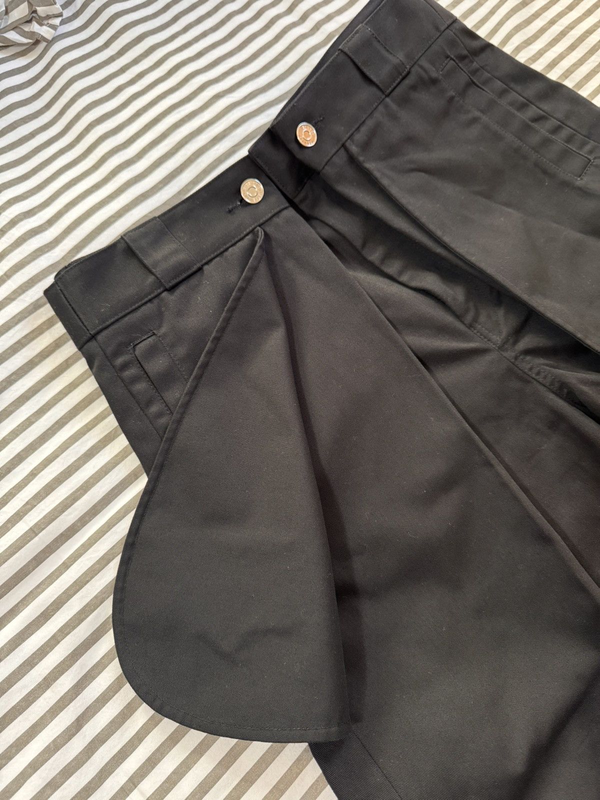 Jean Paul Gaultier JPG x Shayne Oliver 'The Wrap' Trousers Black Size US 31 - 5 Thumbnail