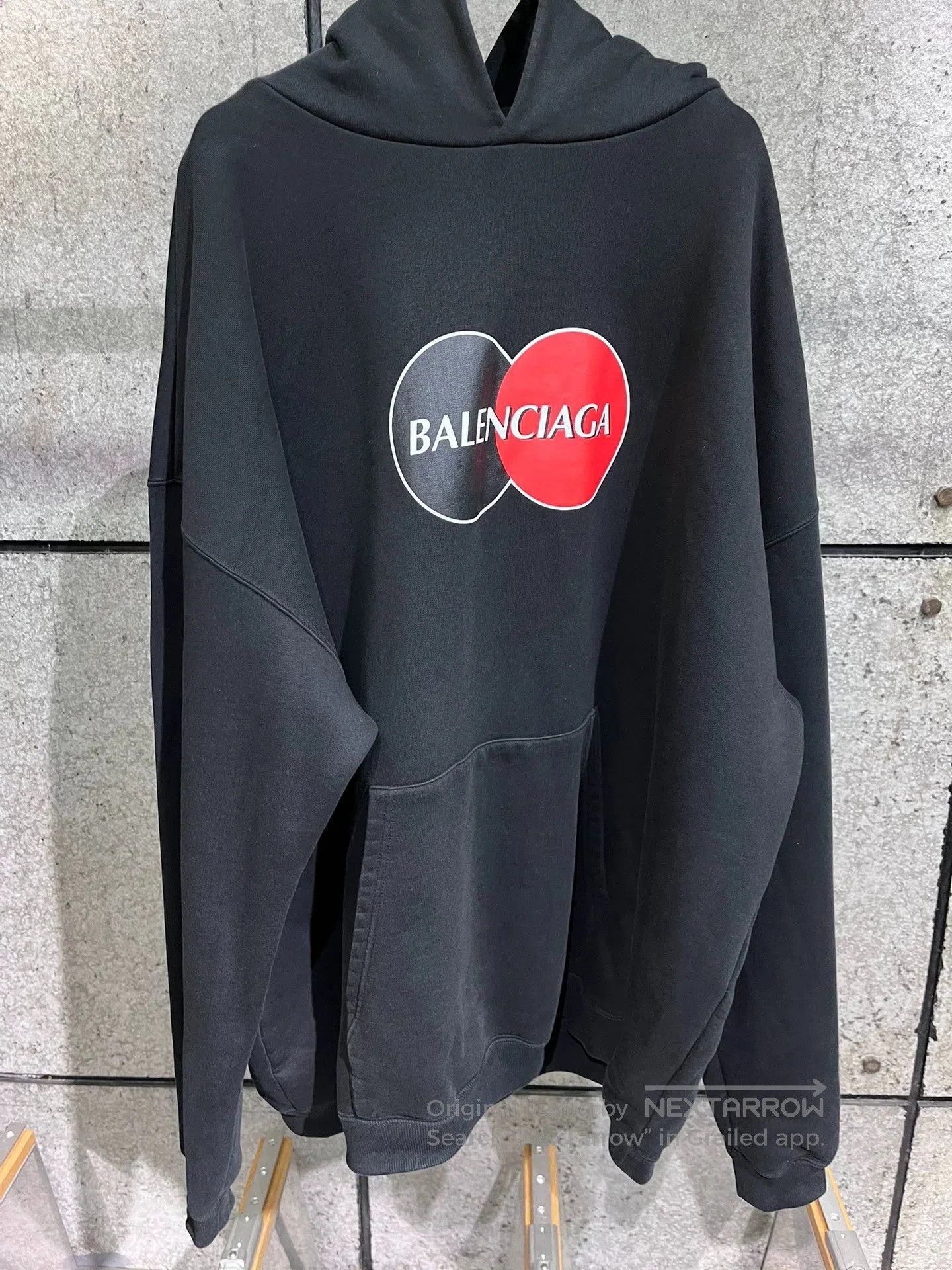 Balenciaga Balenciaga Black Mastercard Hoodie S. Size US S / EU 44-46 / 1 - 1 Thumbnail