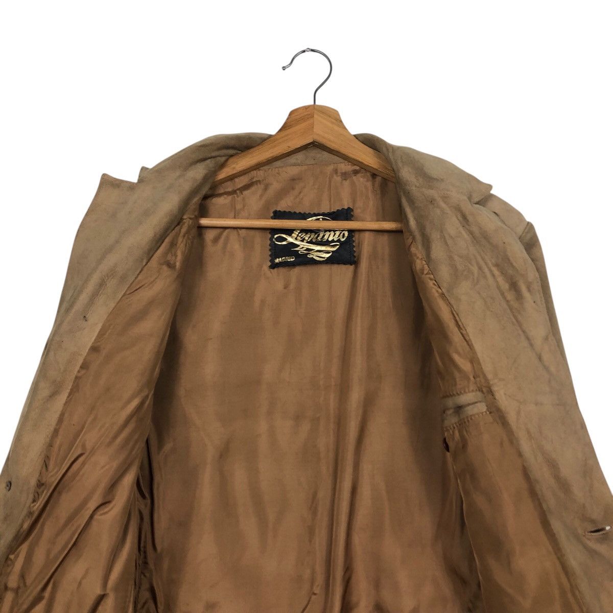 Japanese Brand 📌Vintage Genuine Leather Jacket Lepanzo Madrid Issey Miyake Size US M / EU 48-50 / 2 - 15 Thumbnail