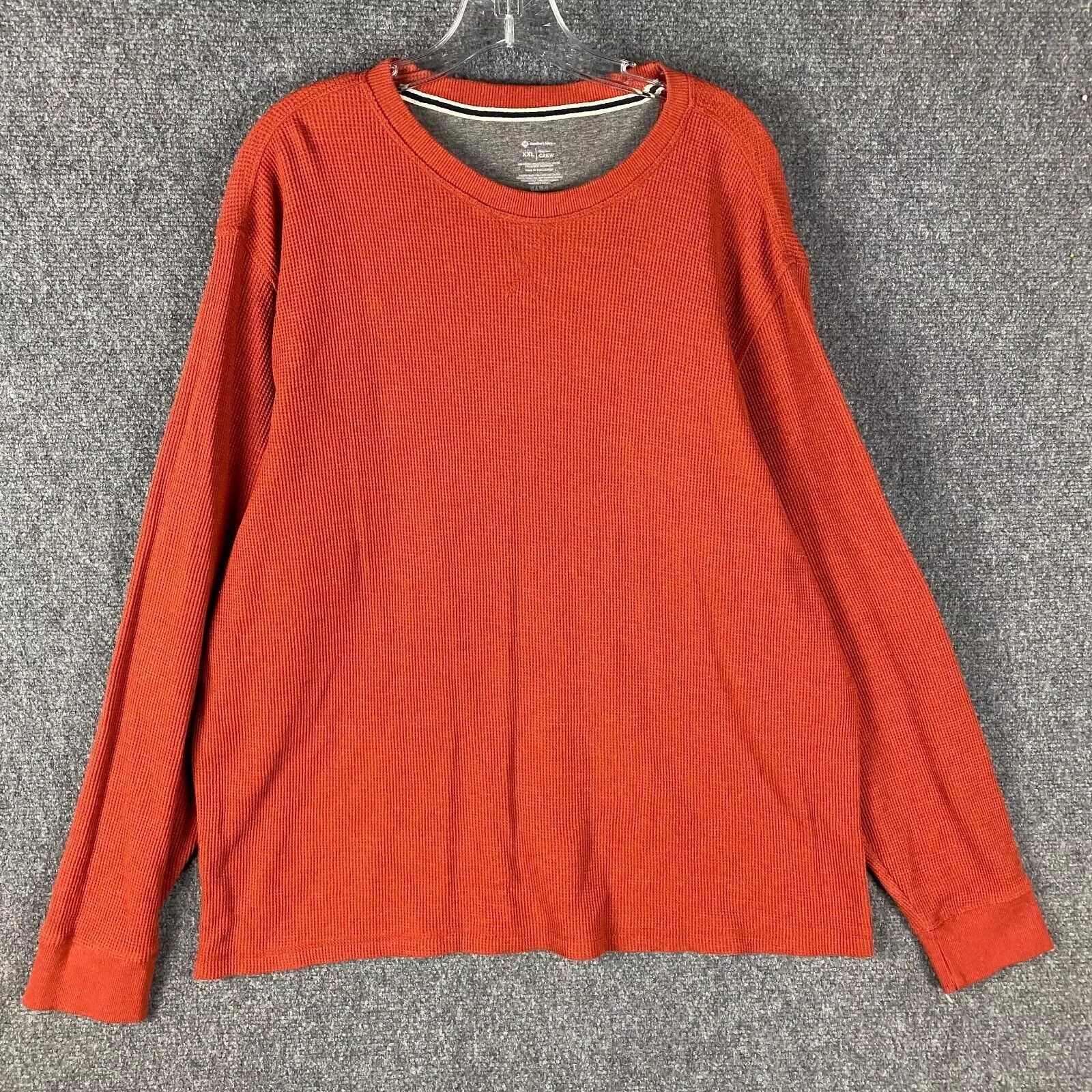 Other Member's Mark Waffle Knit Thermal Men's XXL Crew Neck 2XL Size US XXL / EU 58 / 5 - 1 Thumbnail