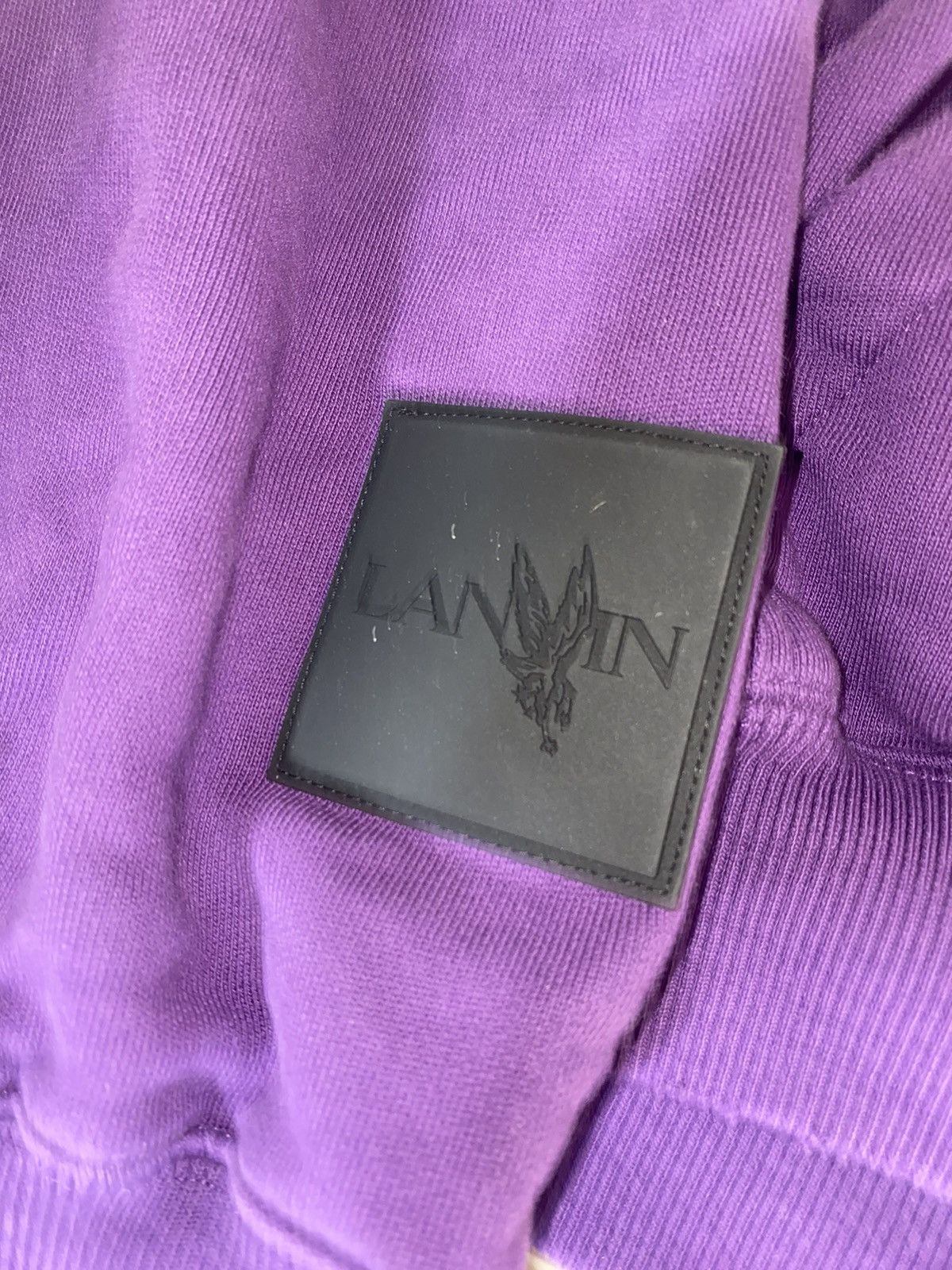 Future × Lanvin Distressed Purple Lanvin X Future Eagle Hoodie Purple/Black Size US M / EU 48-50 / 2 - 9 Thumbnail
