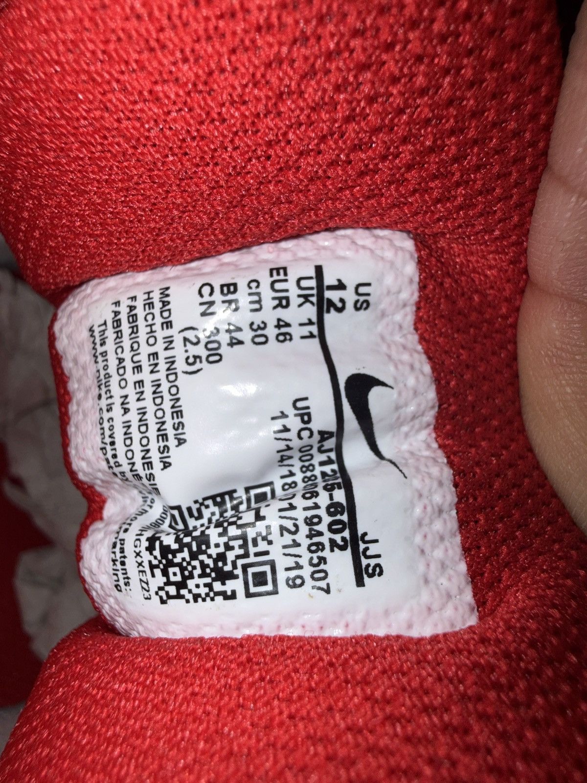 Nike Air max 90 university red (2019) Size US 12 / EU 45 - 7 Thumbnail
