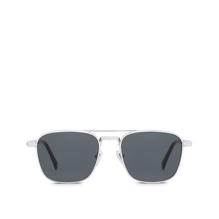 Louis Vuitton LV Signature Metal Square Sunglasses Size ONE SIZE - 3 Thumbnail