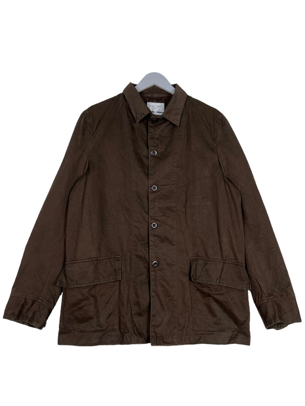 Issey Miyake BLUE LABEL UNITED ARROWS RICH BROWN CHORE JACKET Size US L / EU 52-54 / 3 - 2 Thumbnail
