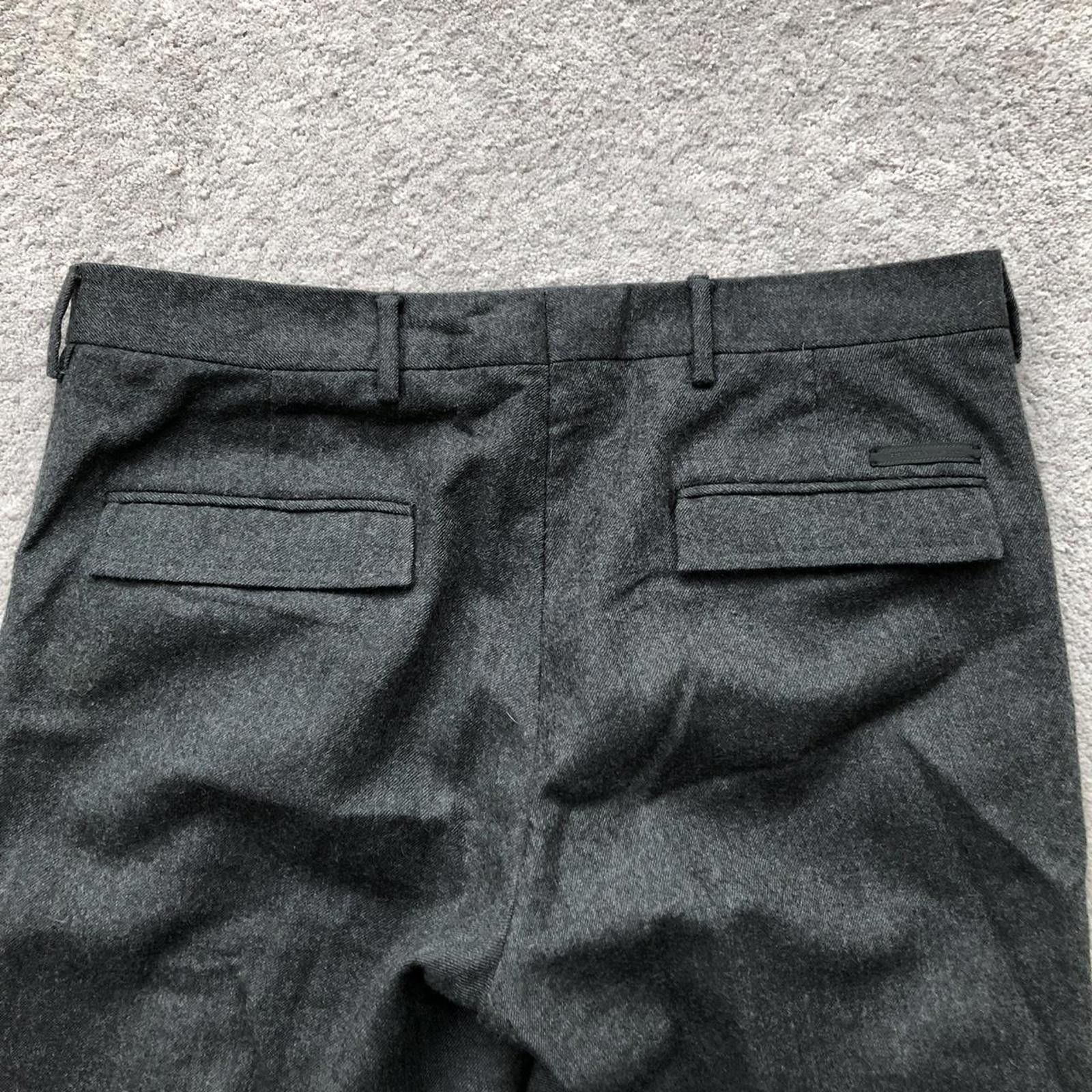 Prada Prada Virgin Wool Cuffed Trousers Pants Size US 32 / EU 48 - 5 Thumbnail
