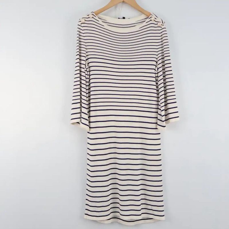 Chanel Chanel Striped Summer Dress for Women 0089 Size S / US 4 / IT 40 - 1 Thumbnail