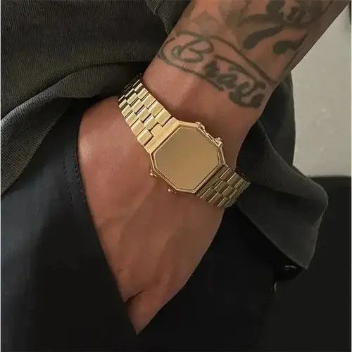 Jewelry Streetwear punk titanium steel timeless watch bracelet chain Size ONE SIZE - 3 Thumbnail