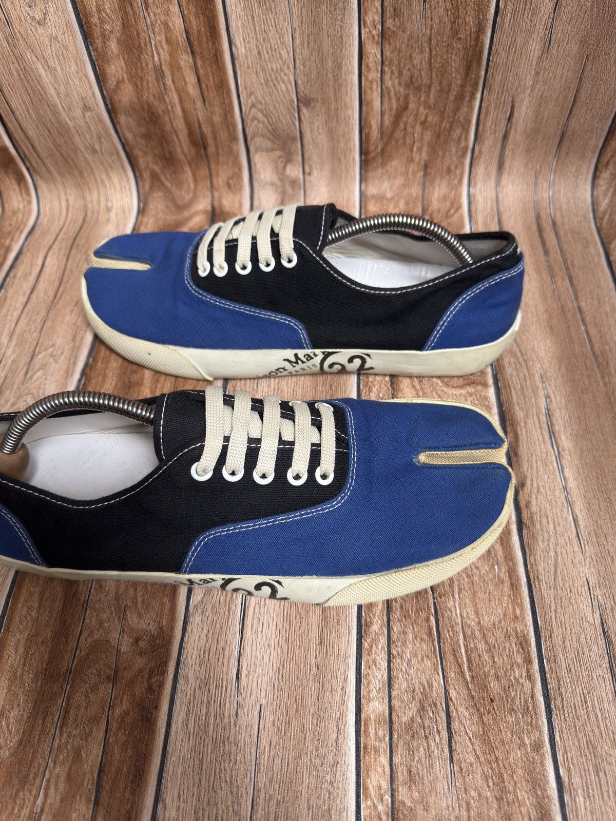 Maison Margiela Ss19 Tabi canvas sneakers Size US 8.5 / EU 41-42 - 7 Thumbnail