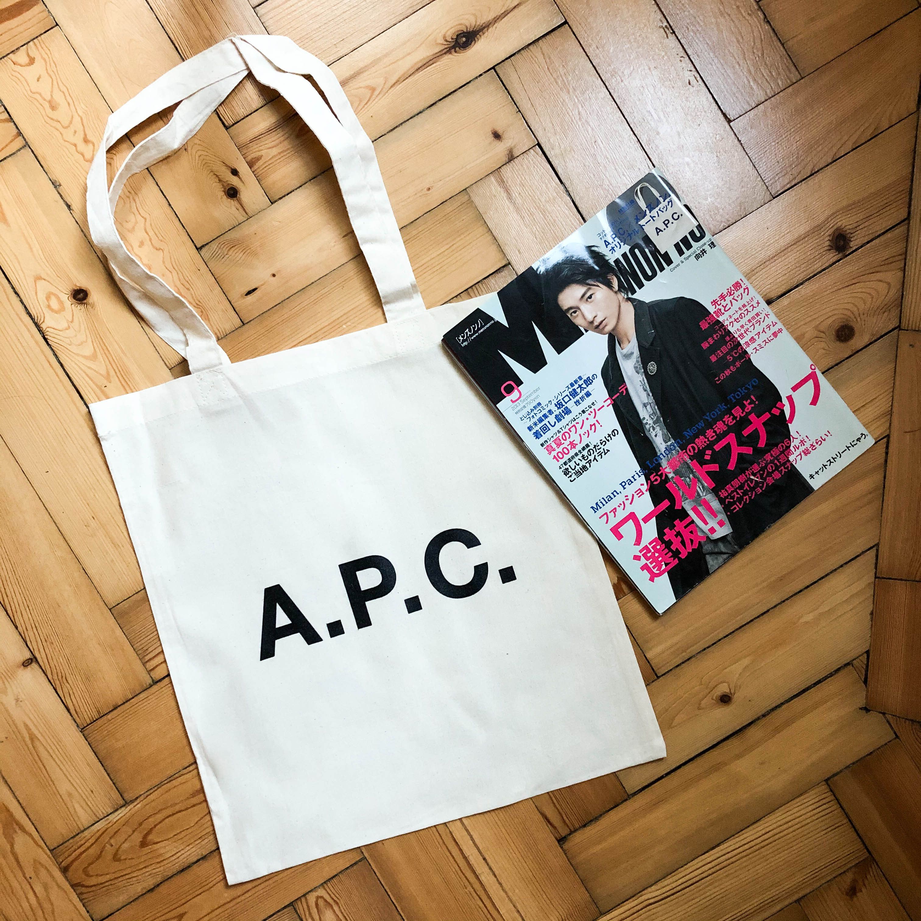 A.P.C. APC x Men's Non-No Magazine Tote Bag Size ONE SIZE - 1 Thumbnail