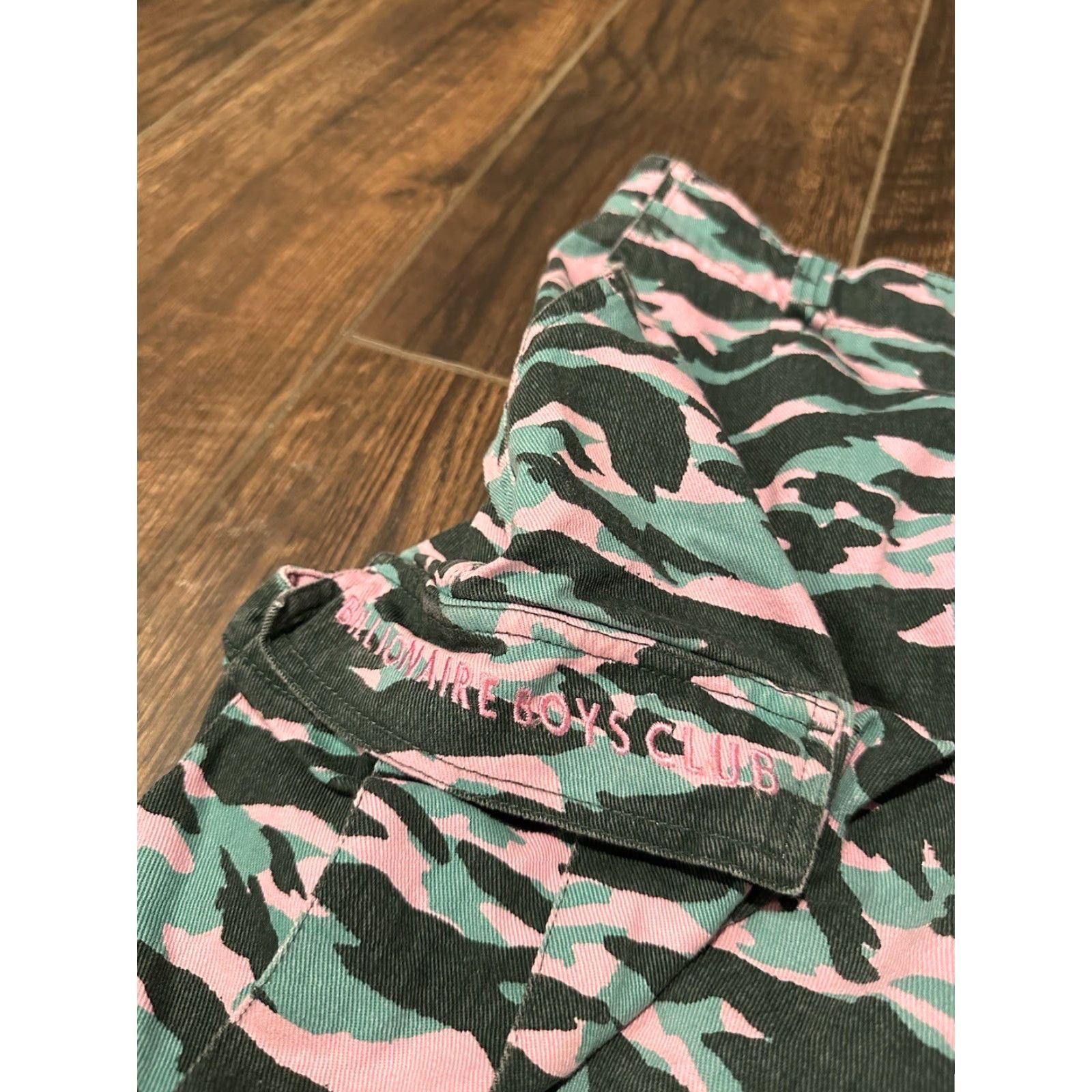 Billionaire Boys Club Billionaire Boys Club Cargo Shorts Camo 32 Men Multicolor Colorful Cargo Cotton Denim Regular Fade Used Size US 32 / EU 48 - 4 Thumbnail