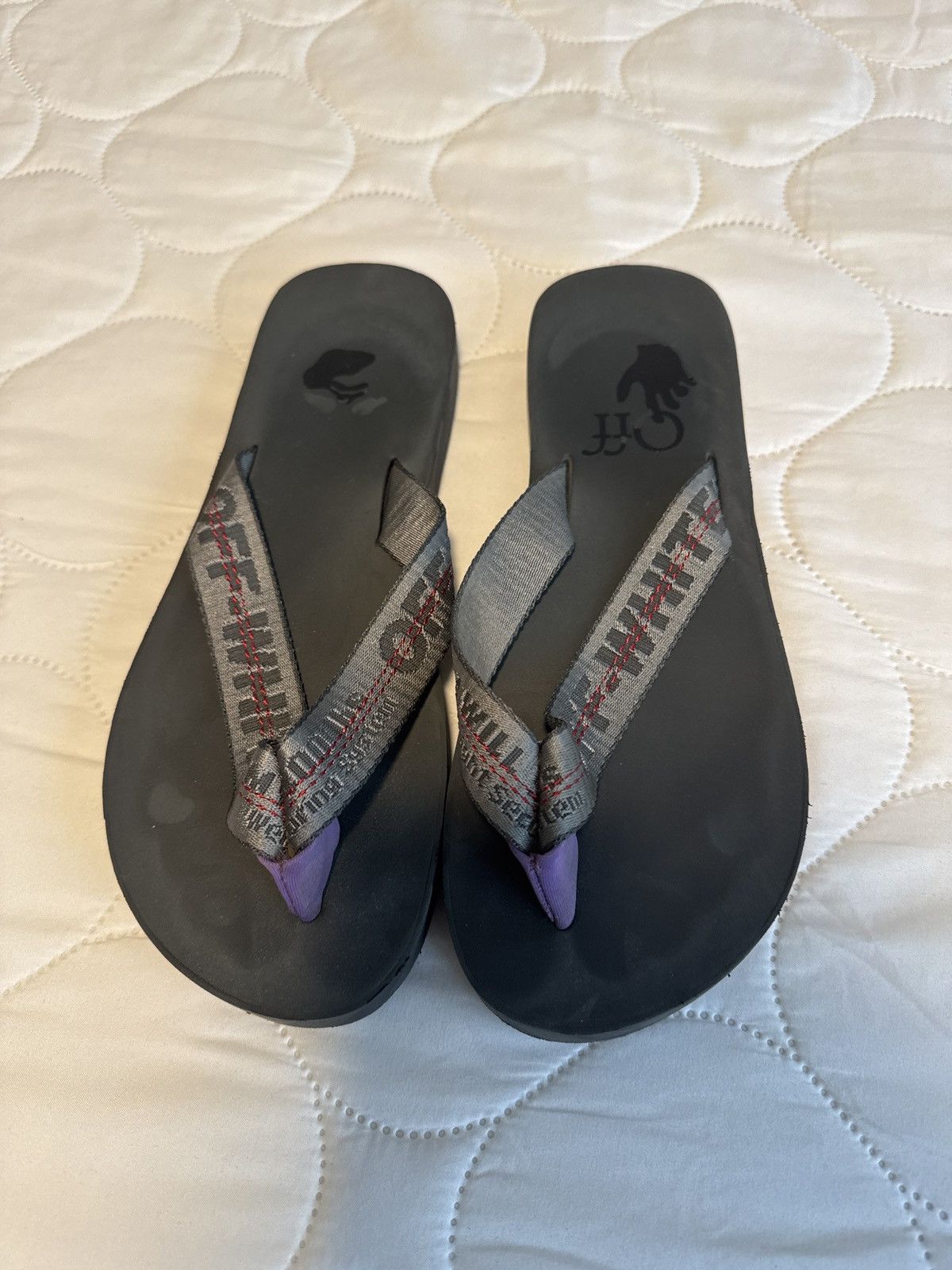 Off-White Off White flip flops Size US 9 / EU 42 - 6 Thumbnail