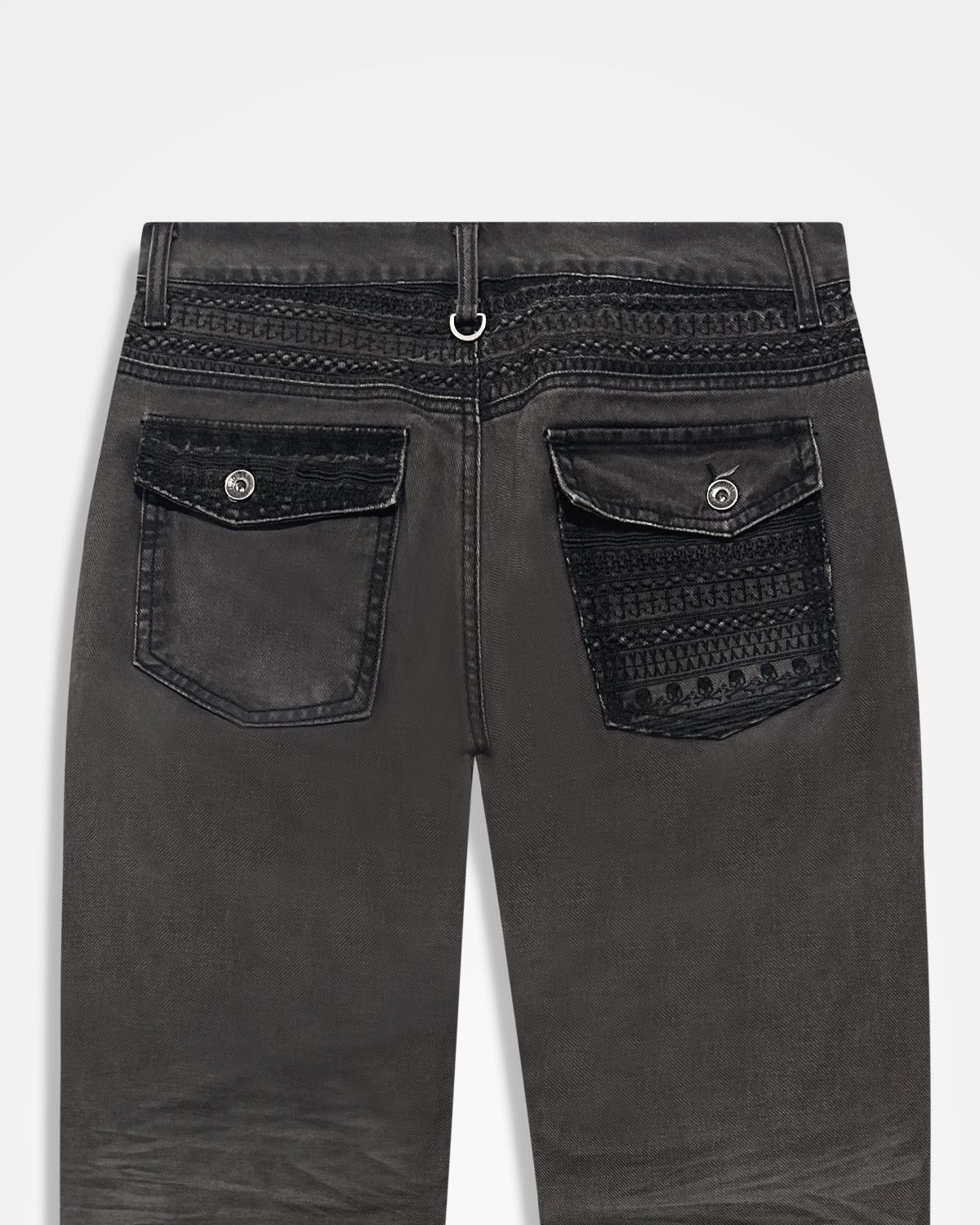 semanticdesign Semantic Design, Chemical Lace Mud-Wash Jeans Size US 32 / EU 48 - 5 Thumbnail