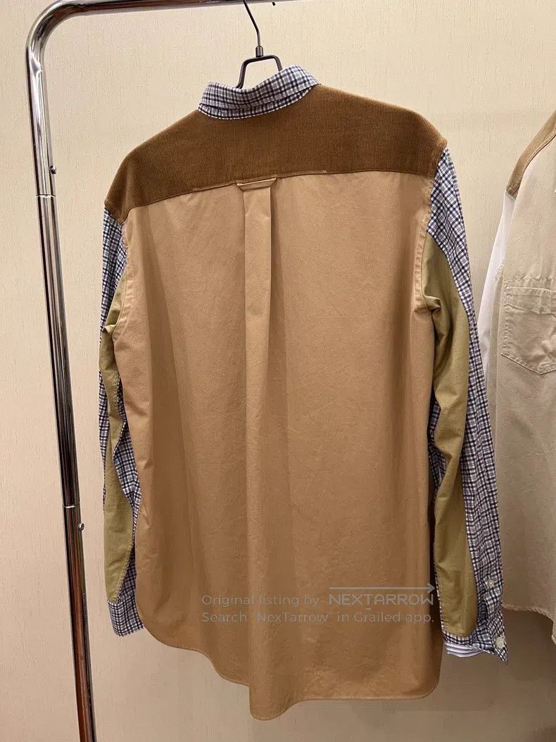 Junya Watanabe JUNYA WATANABE Patchwork Checkered Shirt Size US M / EU 48-50 / 2 - 2 Thumbnail