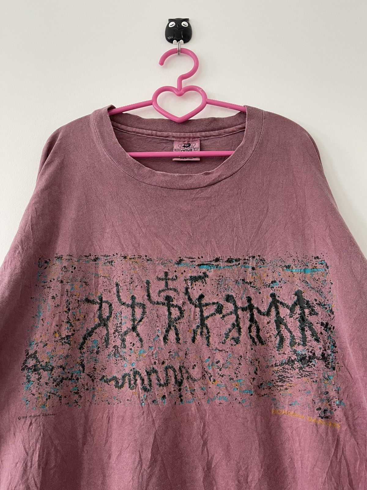 Authentic Pigment Rare Vintage HOHOKAM DANCERS Art Made in USA Anvil Tee Size US L / EU 52-54 / 3 - 2 Thumbnail