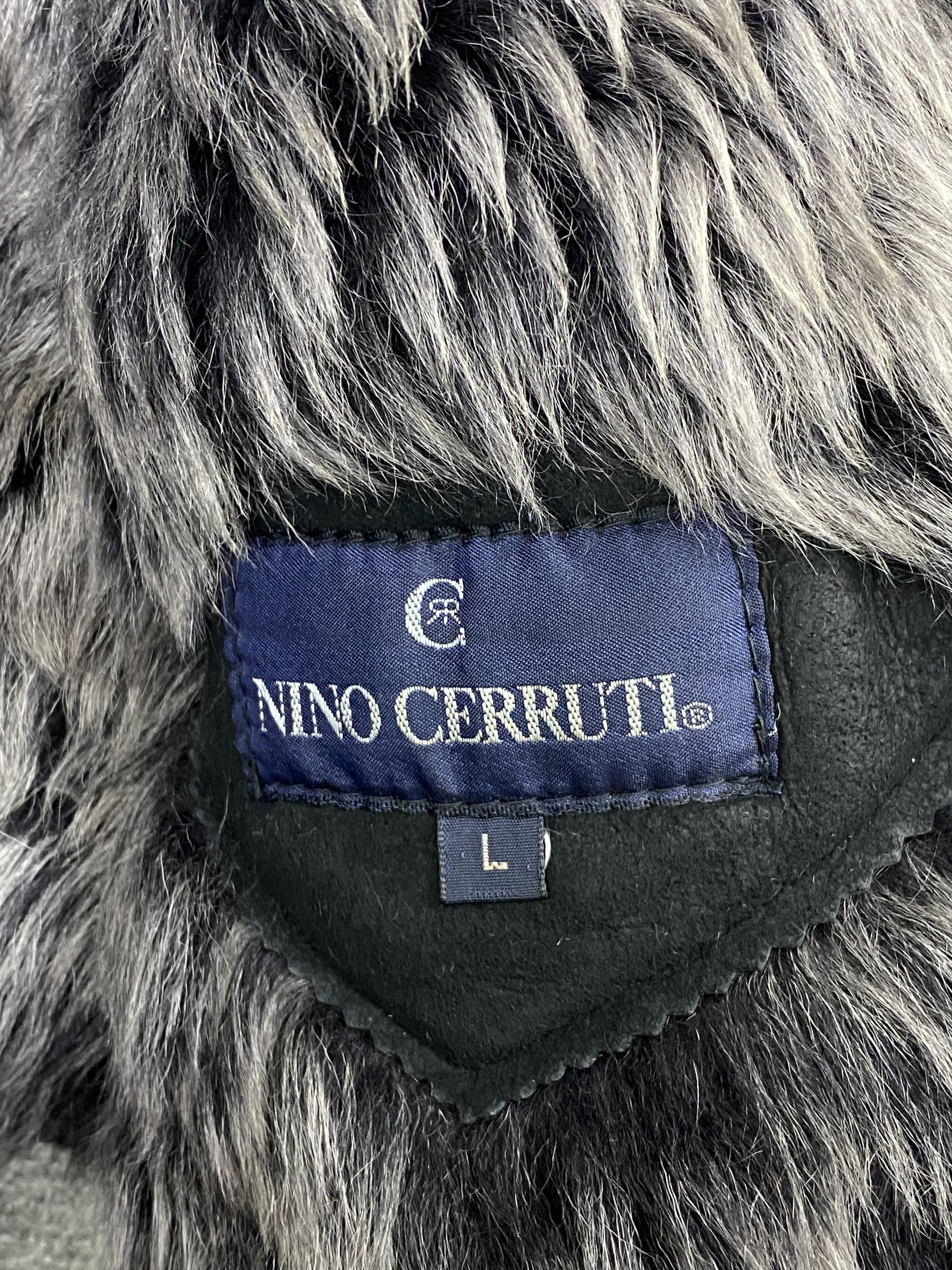 If Six Was Nine Vintage Nino Cerruti Fur Suede Jacket MJ0082 Size US L / EU 52-54 / 3 - 5 Thumbnail