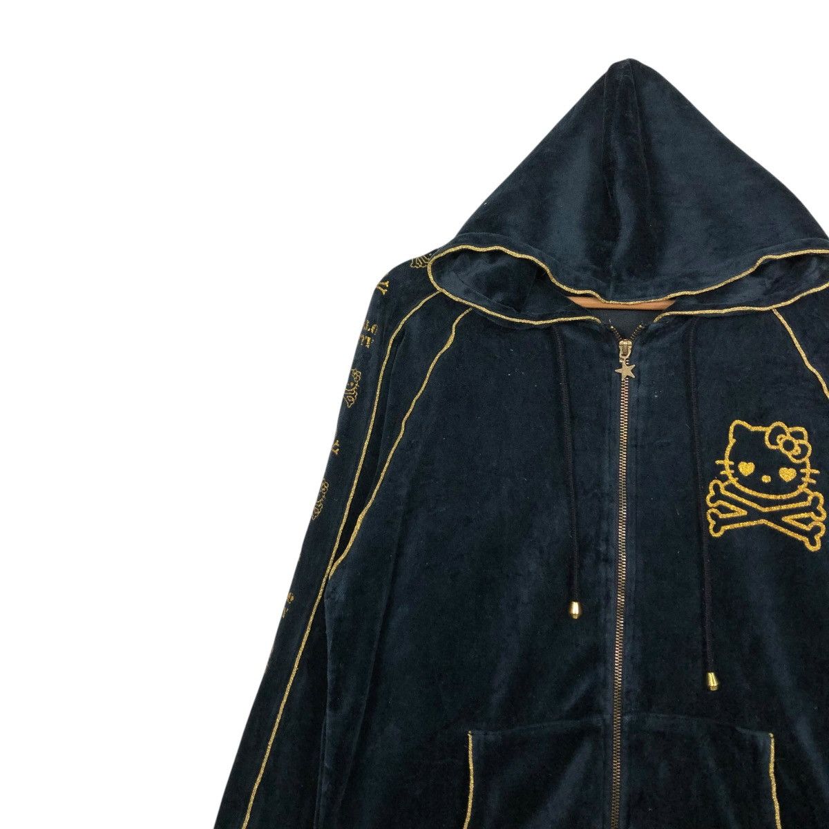 Cartoon Network 🔥VINTAGE ZIPPER JACKET HELLO KITTY BIG LOGO DESIGN Size US L / EU 52-54 / 3 - 9 Thumbnail