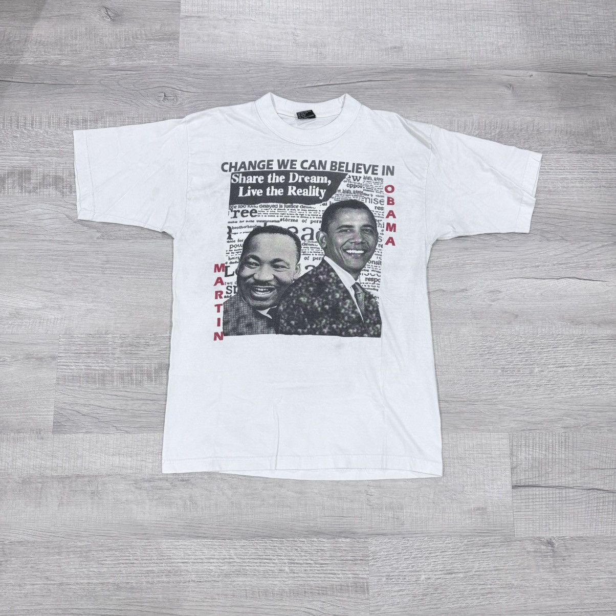 Vintage VTG MLK x Obama Tet Size US L / EU 52-54 / 3 - 1 Thumbnail