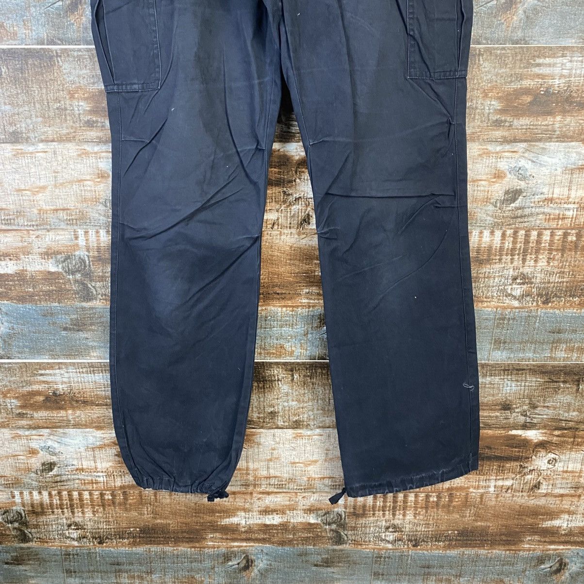 Japanese Brand DL Taste Tasse Black Cargo Multipocket Pants #C1157 Size US 28 / EU 44 - 6 Thumbnail