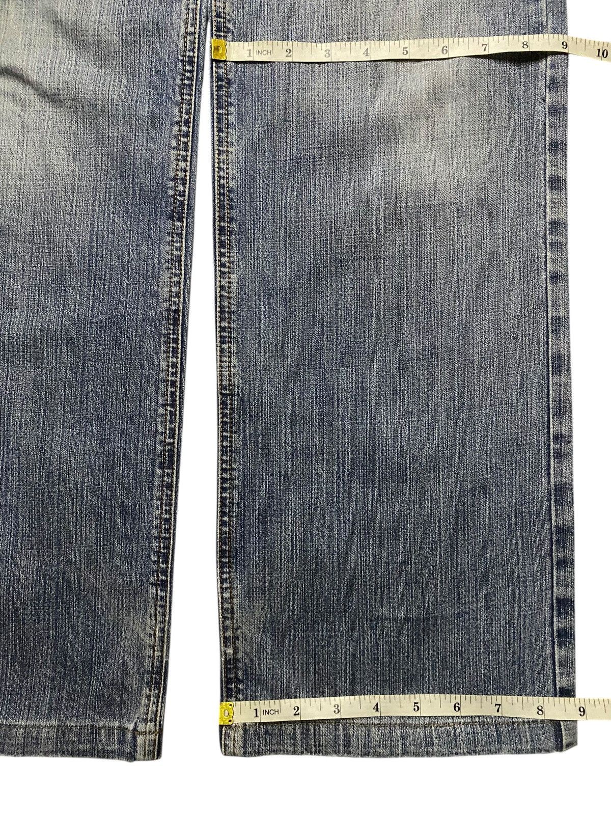 Japanese Brand Vtg Japanese Brand Intermezzo Thunder Distressed Baggy Jeans Size US 32 / EU 48 - 14 Thumbnail