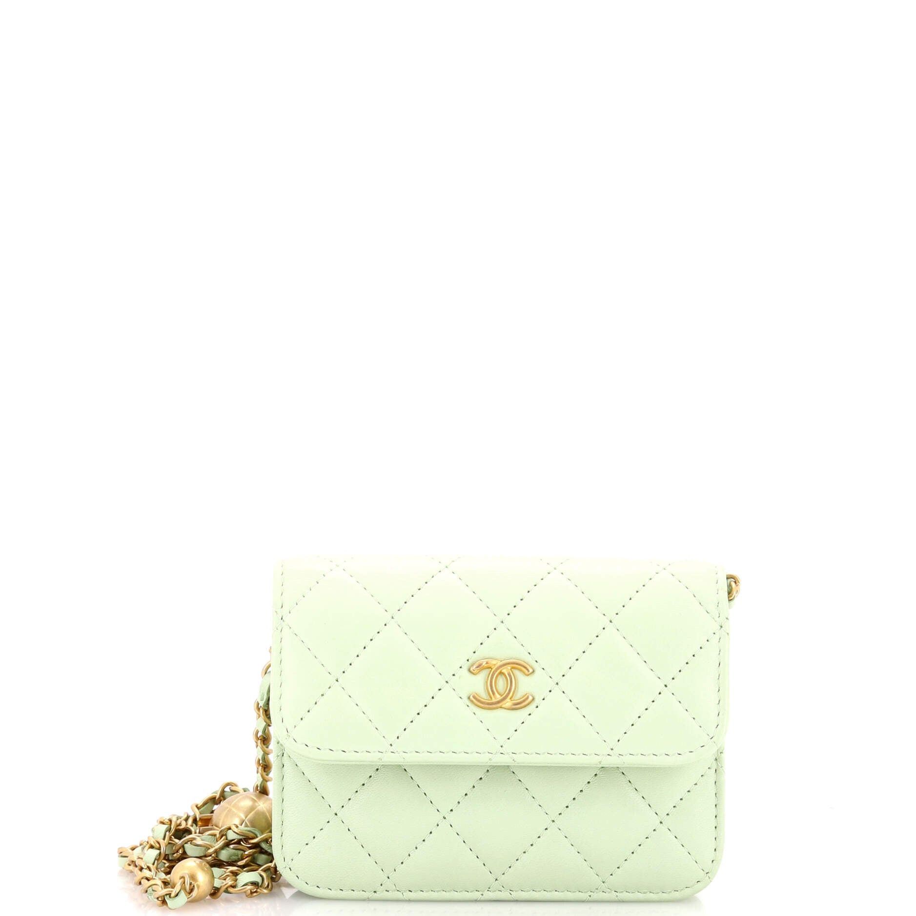 Chanel Pearl Crush Flap Clutch with Chain Size ONE SIZE - 1 Thumbnail