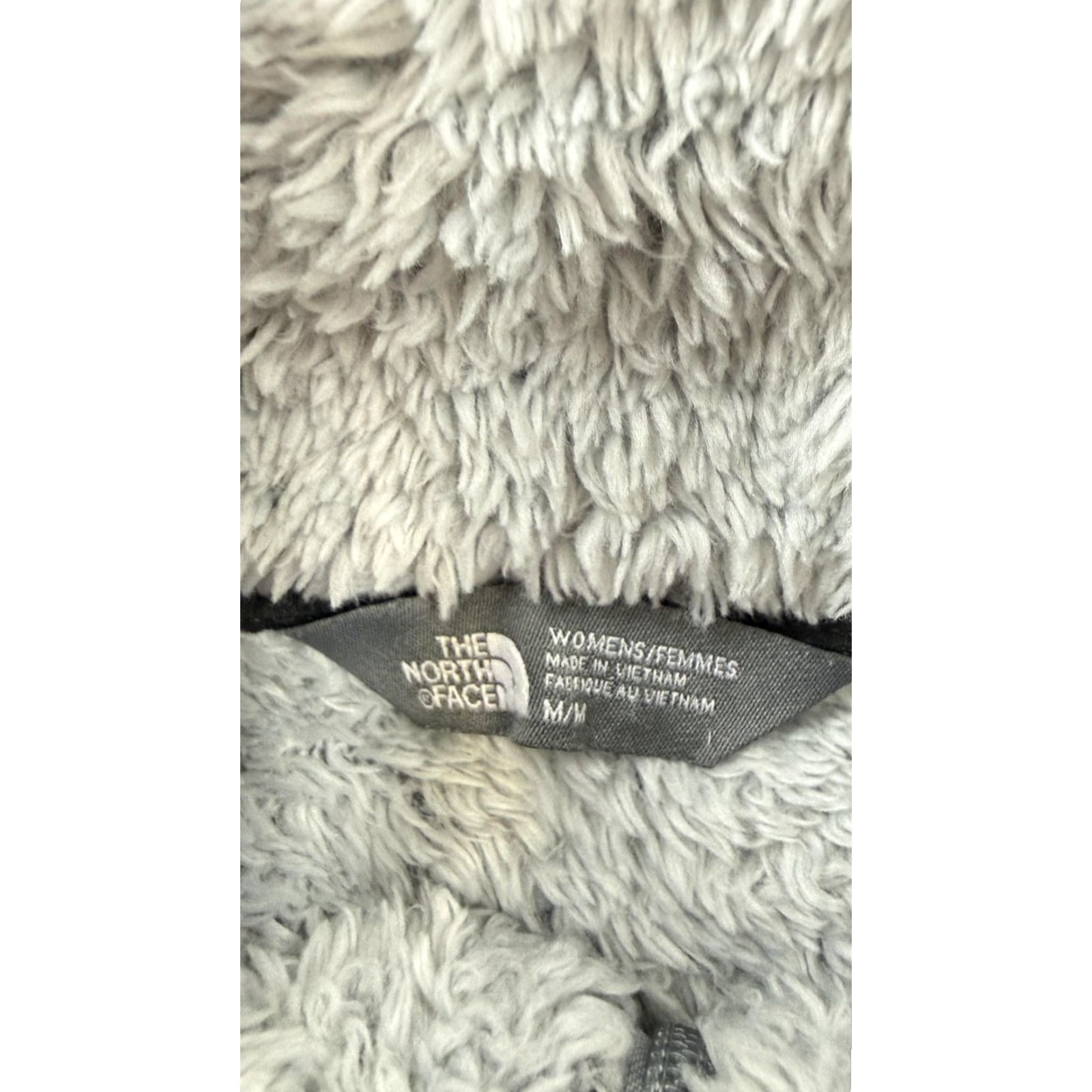 The North Face The North Face Jacket Womens Medium Gray Sherpa Fleece Full Zip High Pile Cozy Size M / US 6-8 / IT 42-44 - 3 Thumbnail
