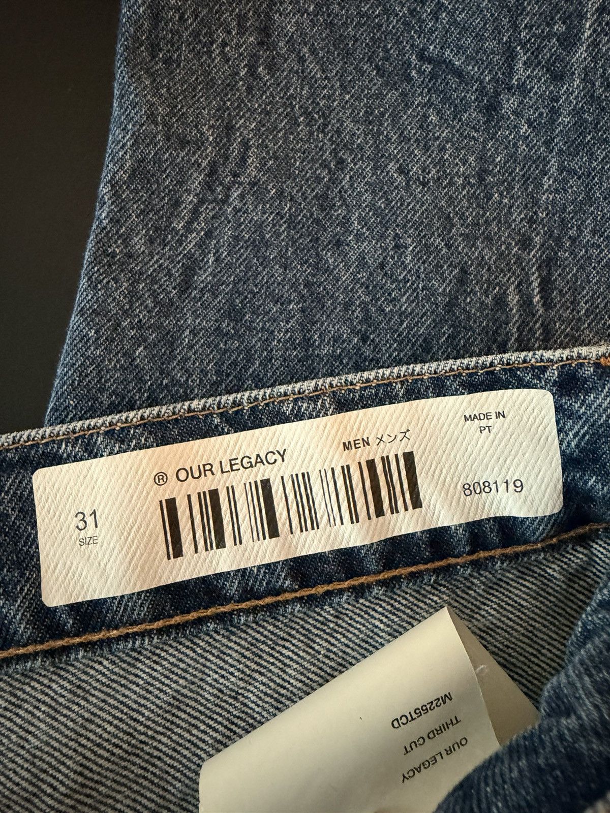 Our Legacy Our legacy third cut denim jeans Size US 34 / EU 50 - 5 Thumbnail