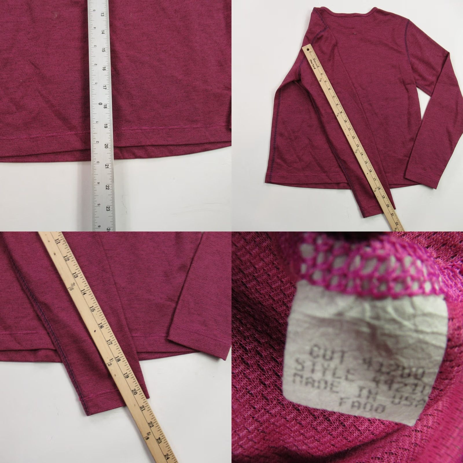Patagonia Patagonia Shirt Womens Small Long Sleeve Crew Neck Pullover Lightweight Capilene Size S / US 4 / IT 40 - 8 Thumbnail