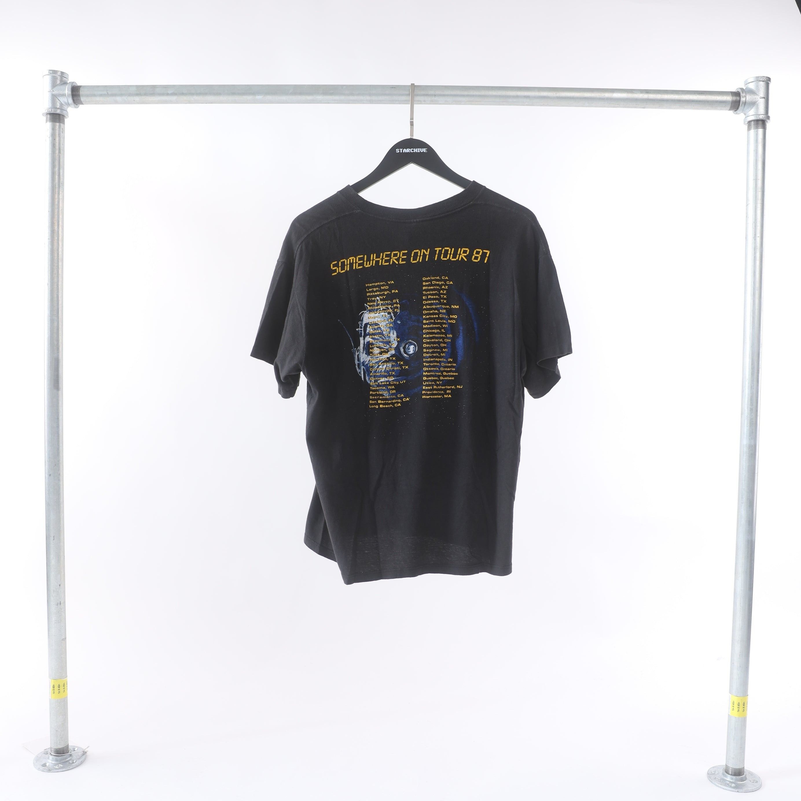 Vintage Vintage Iron Maiden Spring Field 87' Tour Tee Size US L / EU 52-54 / 3 - 2 Thumbnail