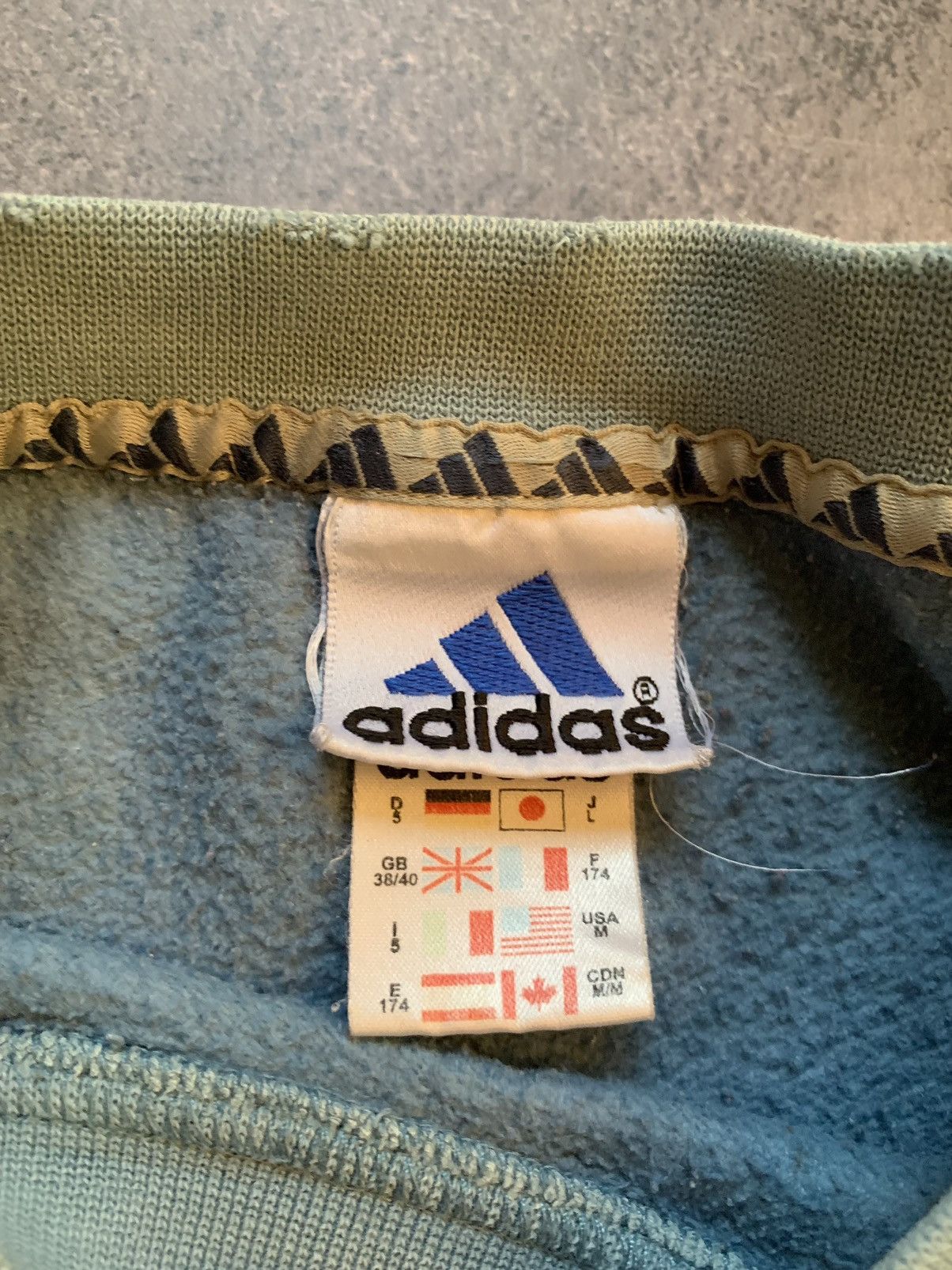 Adidas × Vintage Adidas Vintage Big Logo Sweatshirt Size US M / EU 48-50 / 2 - 7 Thumbnail
