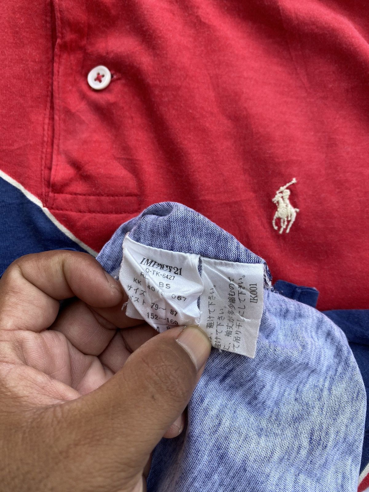 Ralph Lauren Rare Vintage 90s Ralph Lauren Polo Shirt Size US M / EU 48-50 / 2 - 10 Thumbnail