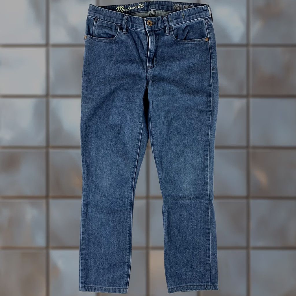 Madewell Madewell Womens Jeans High Riser Blue Denim Skinny Regular 28X24 Size 28" / US 6 / IT 42 - 1 Thumbnail