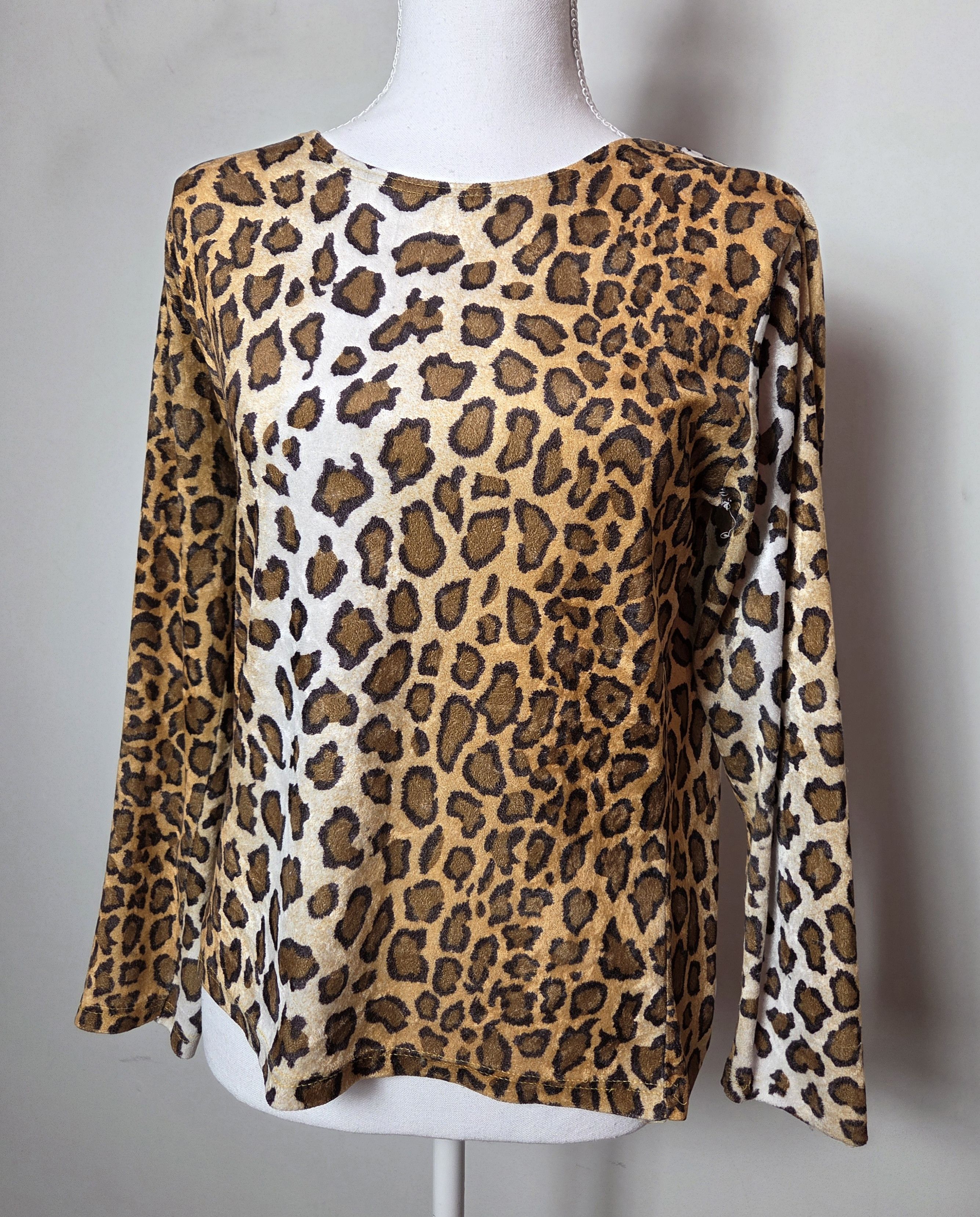 Hysteric Glamour vintage leopard panther y2k top mcbling Size M / US 6-8 / IT 42-44 - 2 Thumbnail