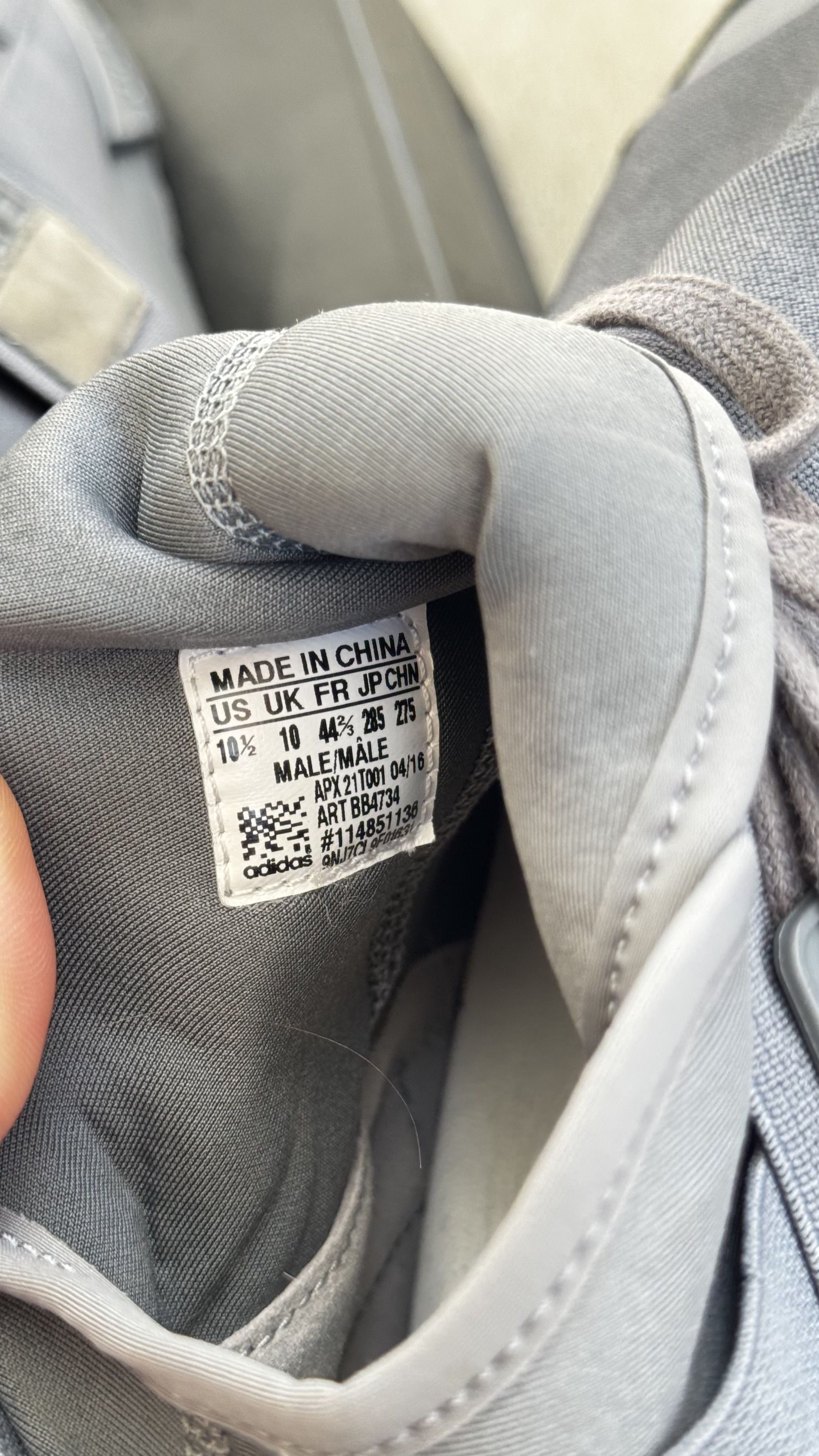 Yeezy Yeezy Y-3 Qasa High – Grey / Blue Tone Size US 10.5 / EU 43-44 - 7 Thumbnail