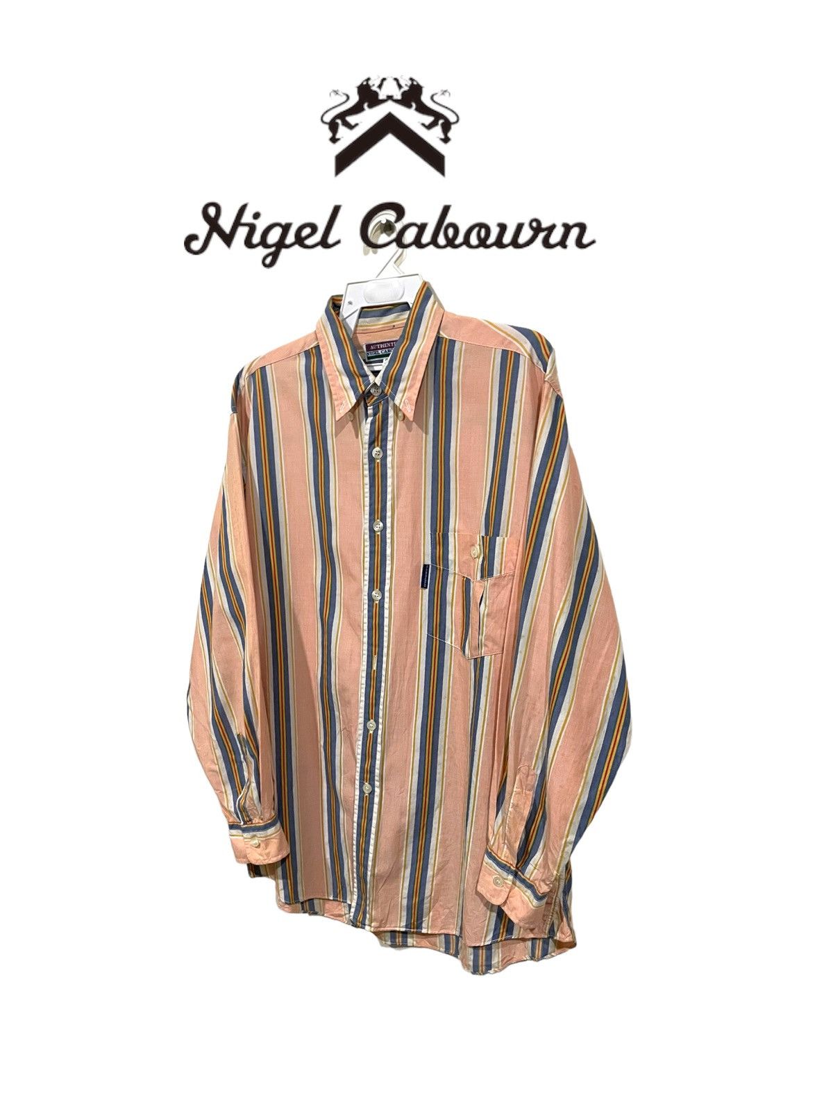Nigel Cabourn Nigel Cabourn Vintage Shirts Size US XL / EU 56 / 4 - 10 Thumbnail