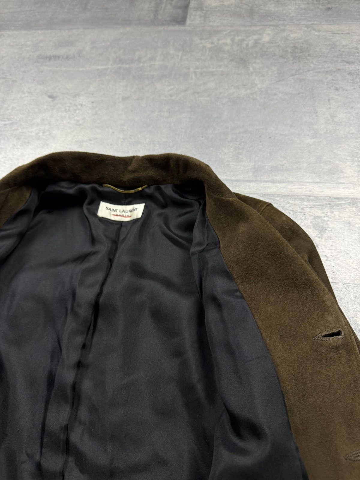 Saint Laurent Paris Saint Laurent Paris Suede Fringe Jacket Western Style 2015 Size XS / US 0-2 / IT 36-38 - 18 Thumbnail