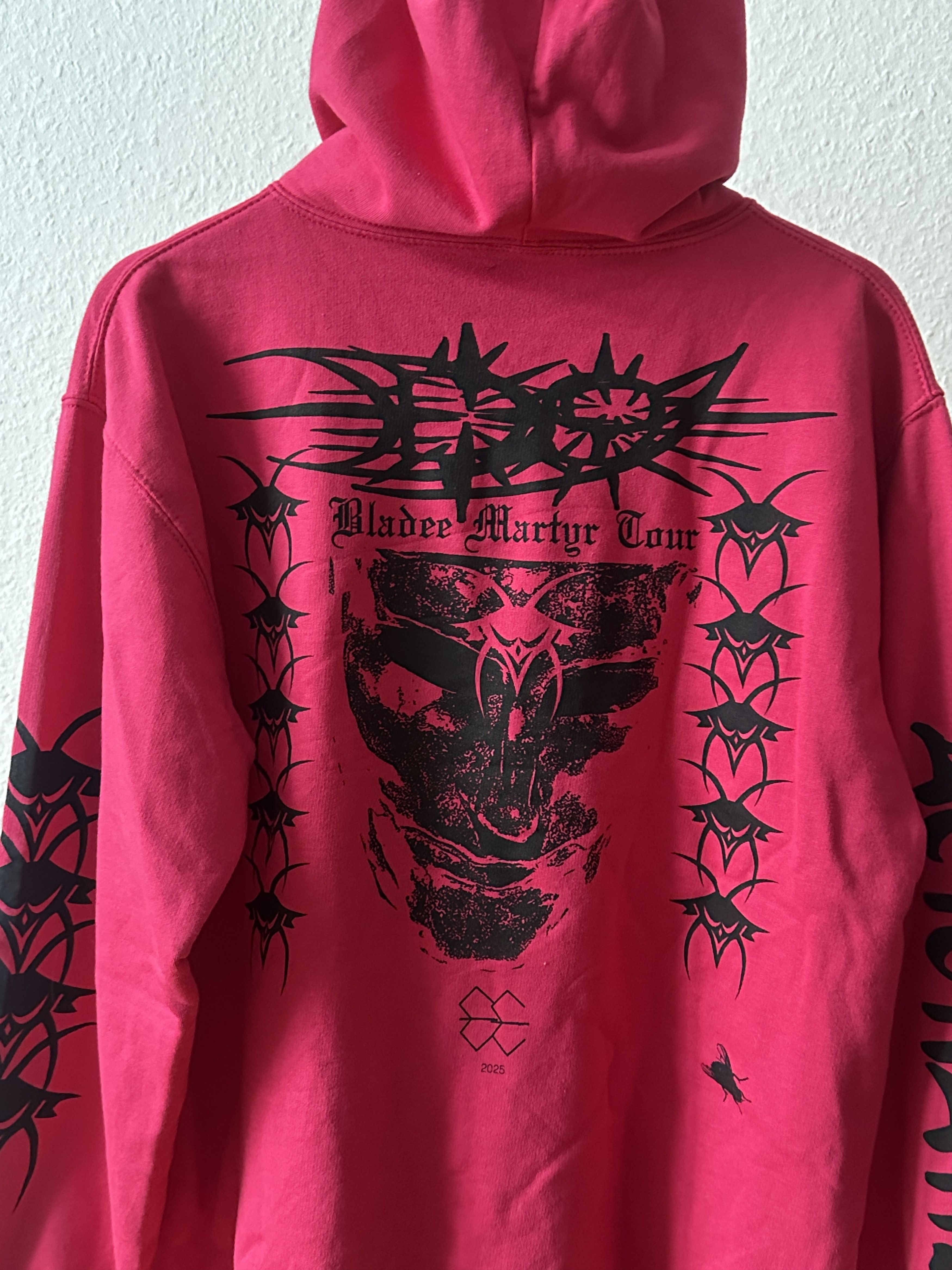 Drain Gang Acidrain Bladee Martyr Merch hoodie Size US M / EU 48-50 / 2 - 4 Thumbnail