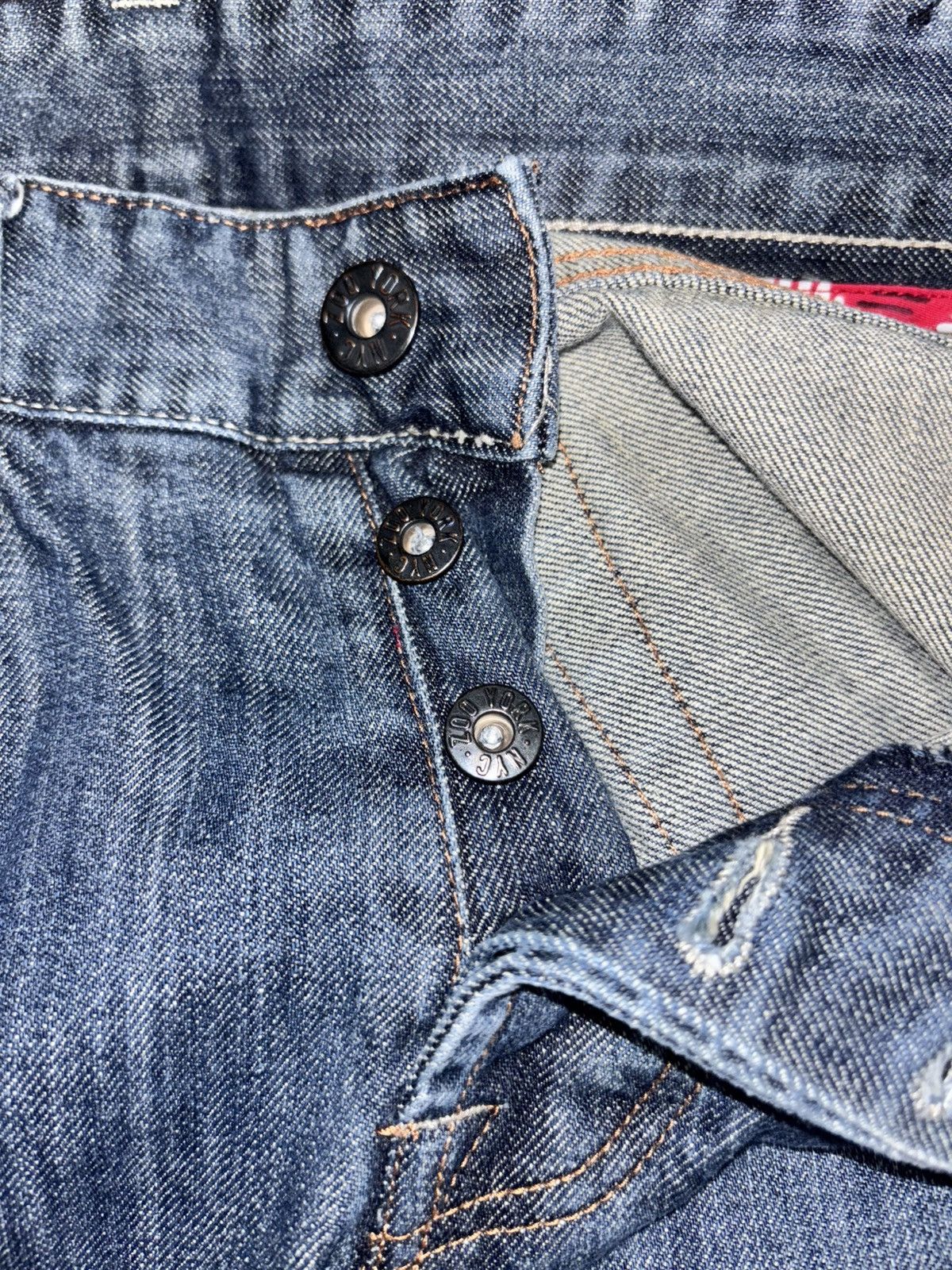 Vintage × Zoo York Vintage Men’s Zoo York Denim Jeans Size US 32 / EU 48 - 6 Thumbnail
