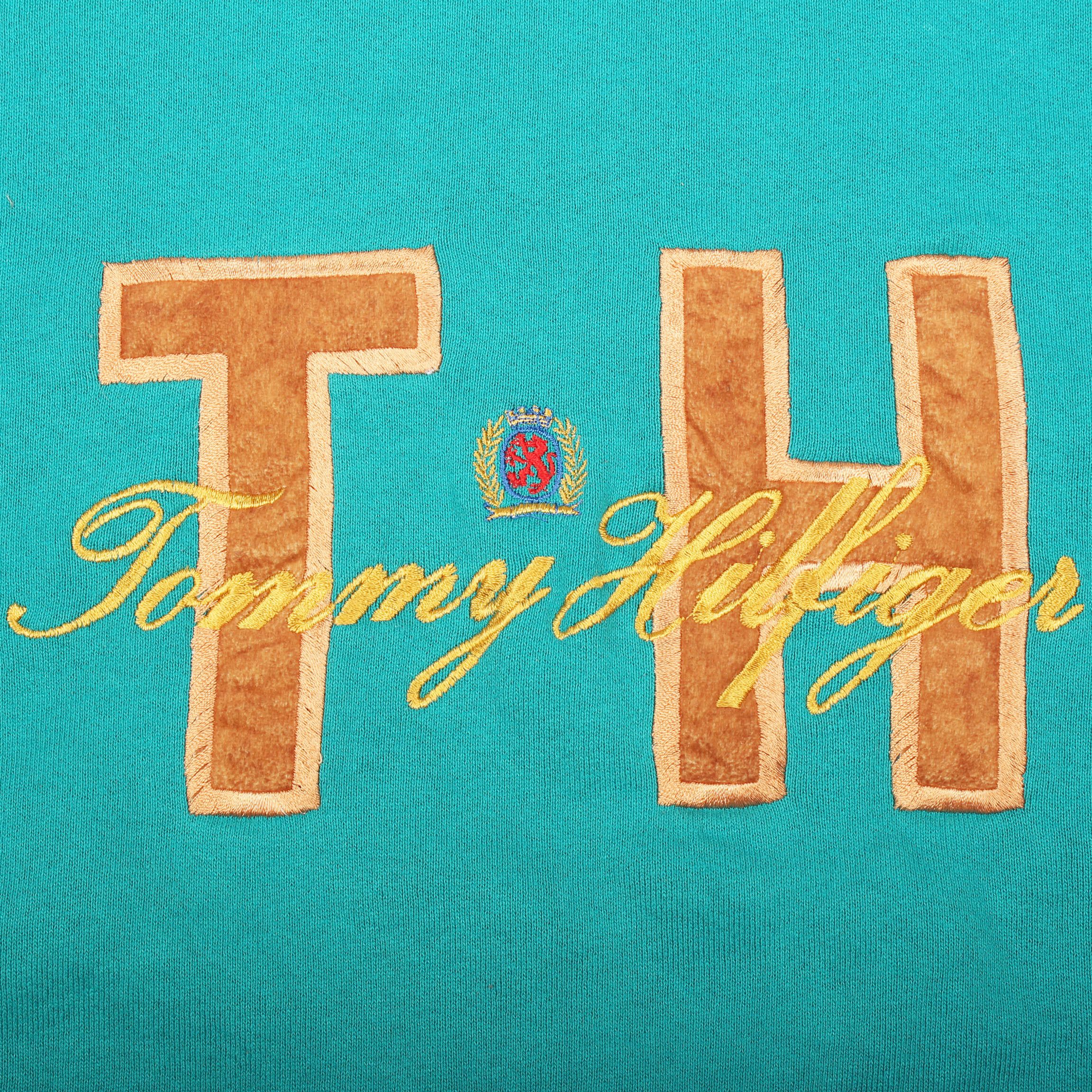 Tommy Hilfiger Tommy Hilfiger Sweatshirt 90s TH Logo Crewneck Pullover Size US XL / EU 56 / 4 - 2 Thumbnail