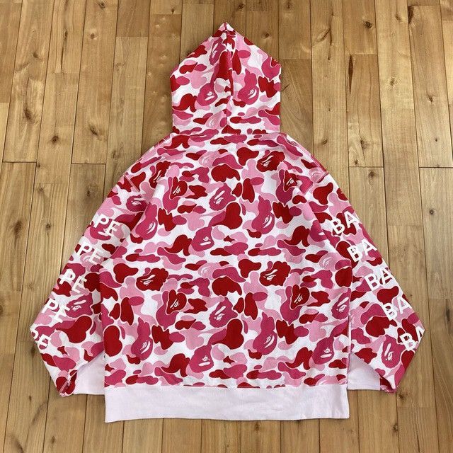 Bape BAPE LOGO ABC camo pink full zip hoodie a bathing ape Size US XL / EU 56 / 4 - 3 Thumbnail